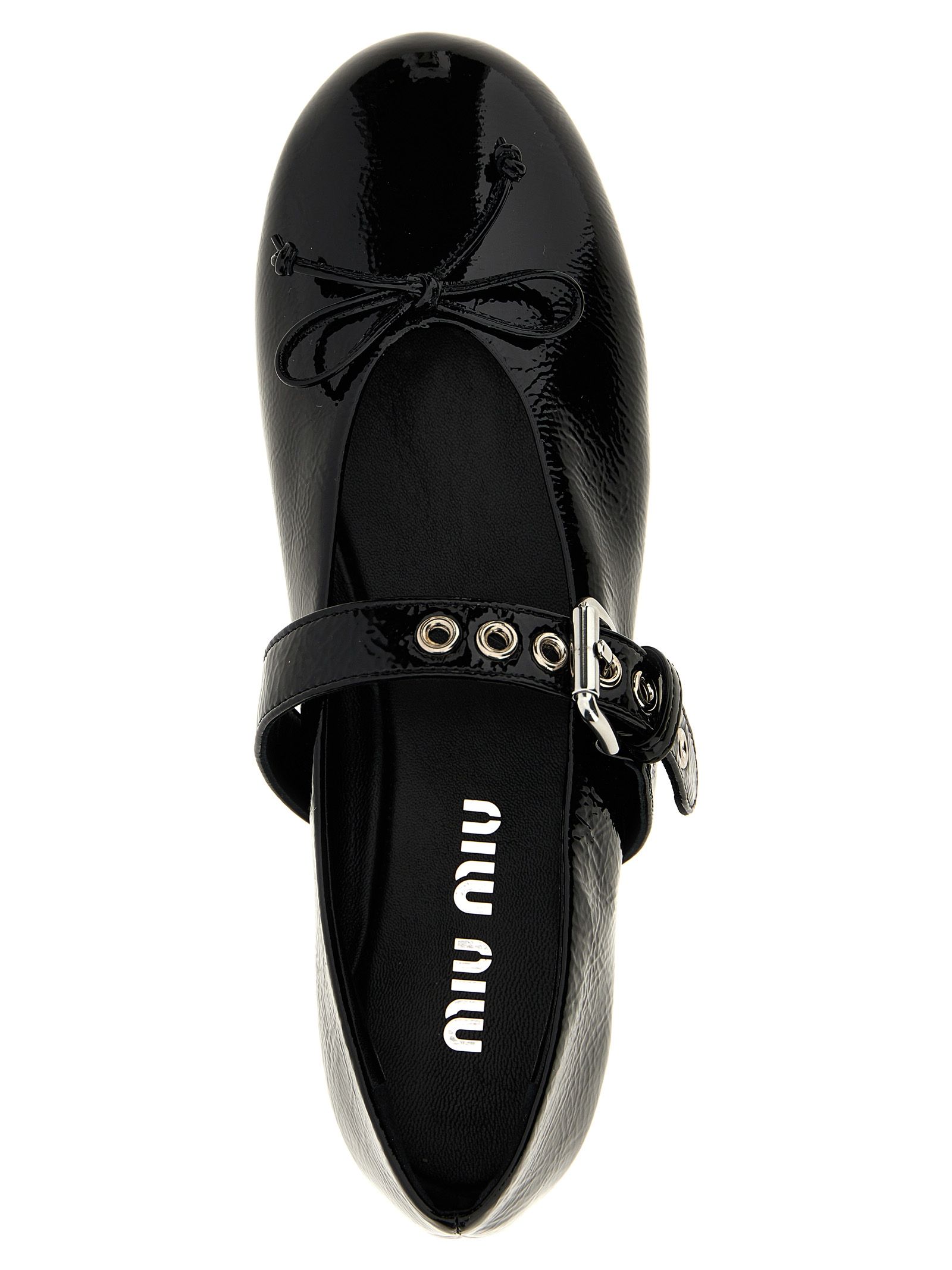 Calfskin Ballet Women's Flats - Miu Miu - Modalova