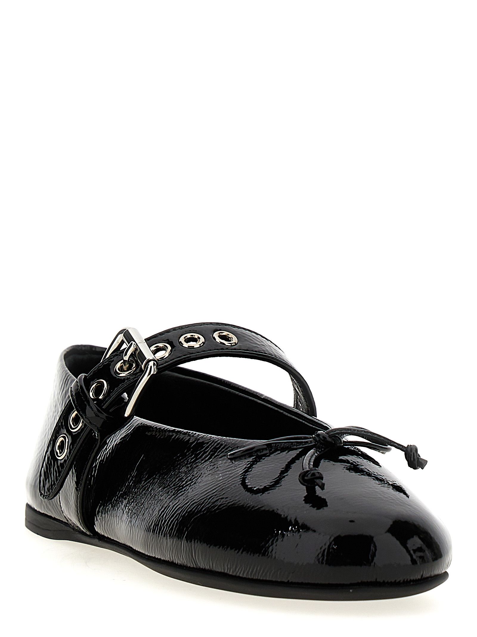 Calfskin Ballet Women's Flats - Miu Miu - Modalova