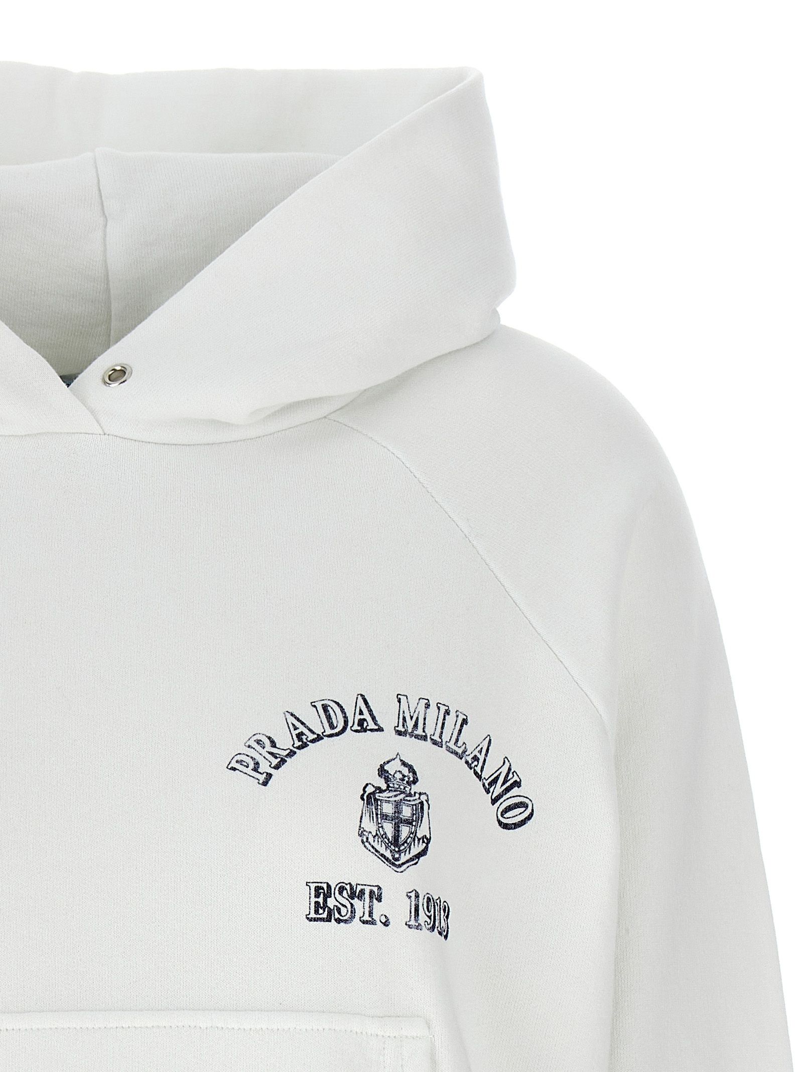 Cotton Women's Sweatshirt - Prada - Modalova