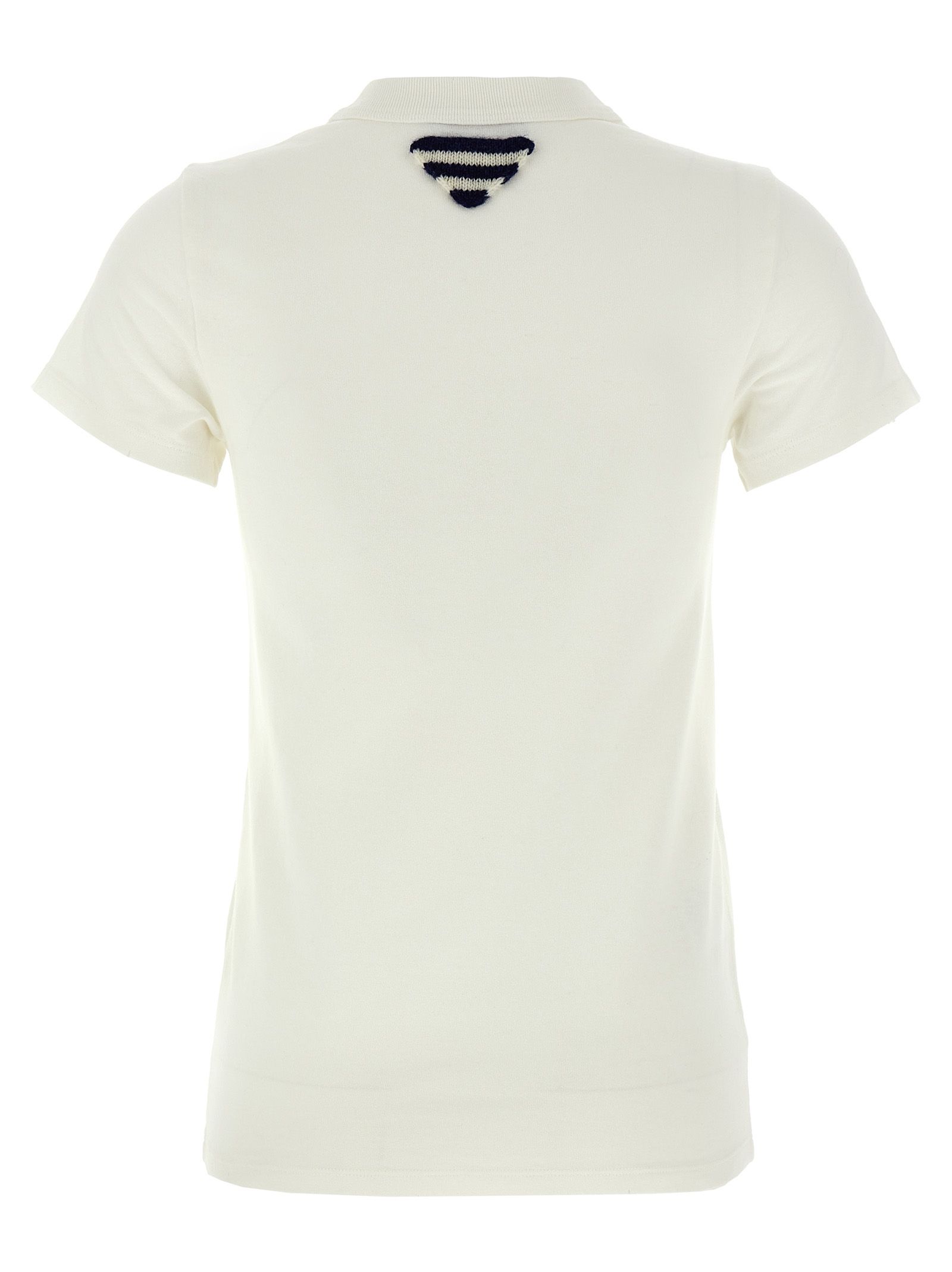 Prada White Cotton Women's T-Shirt - Prada - Modalova