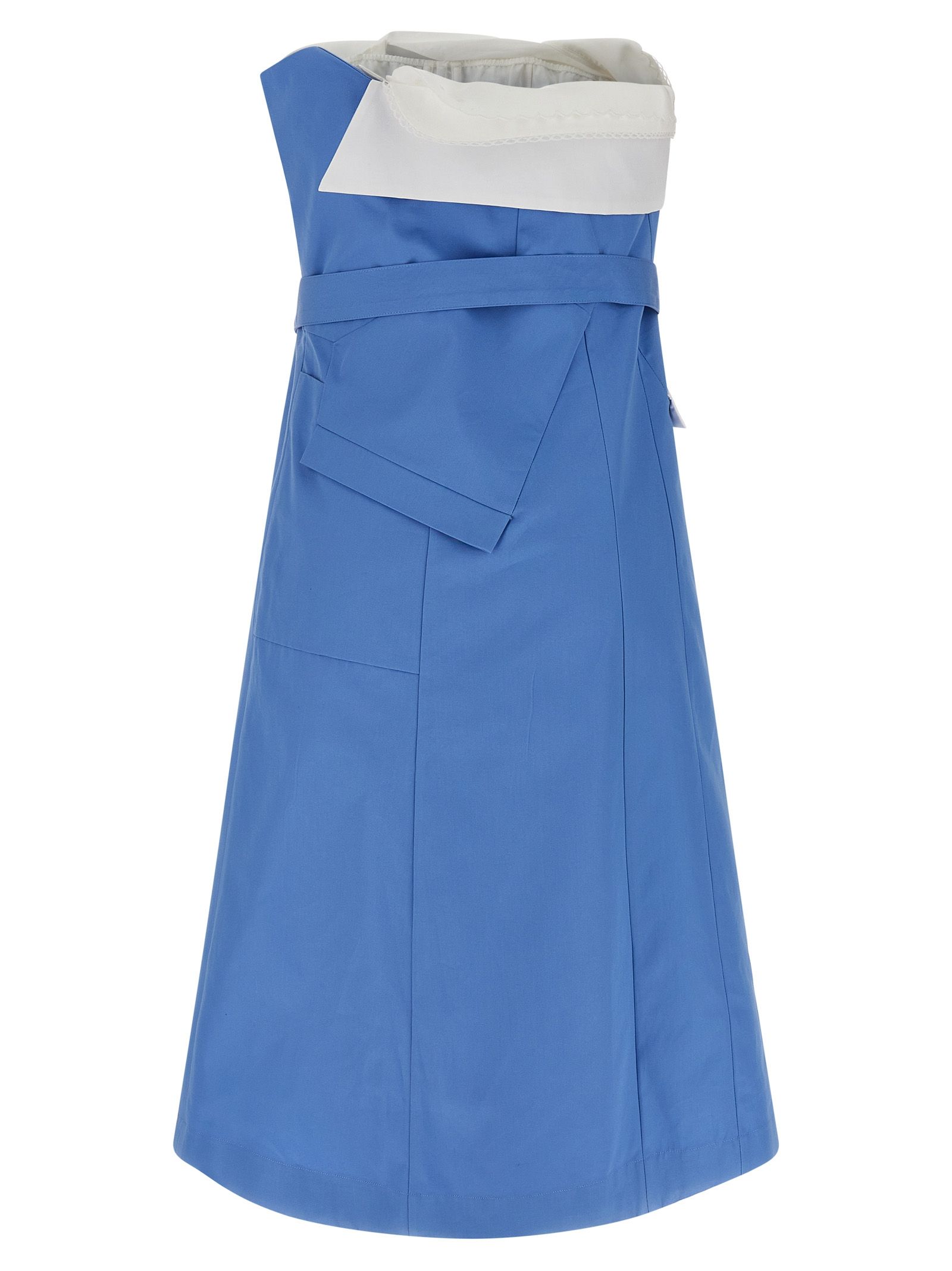 Cotton Short Women's Dress - Miu Miu - Modalova