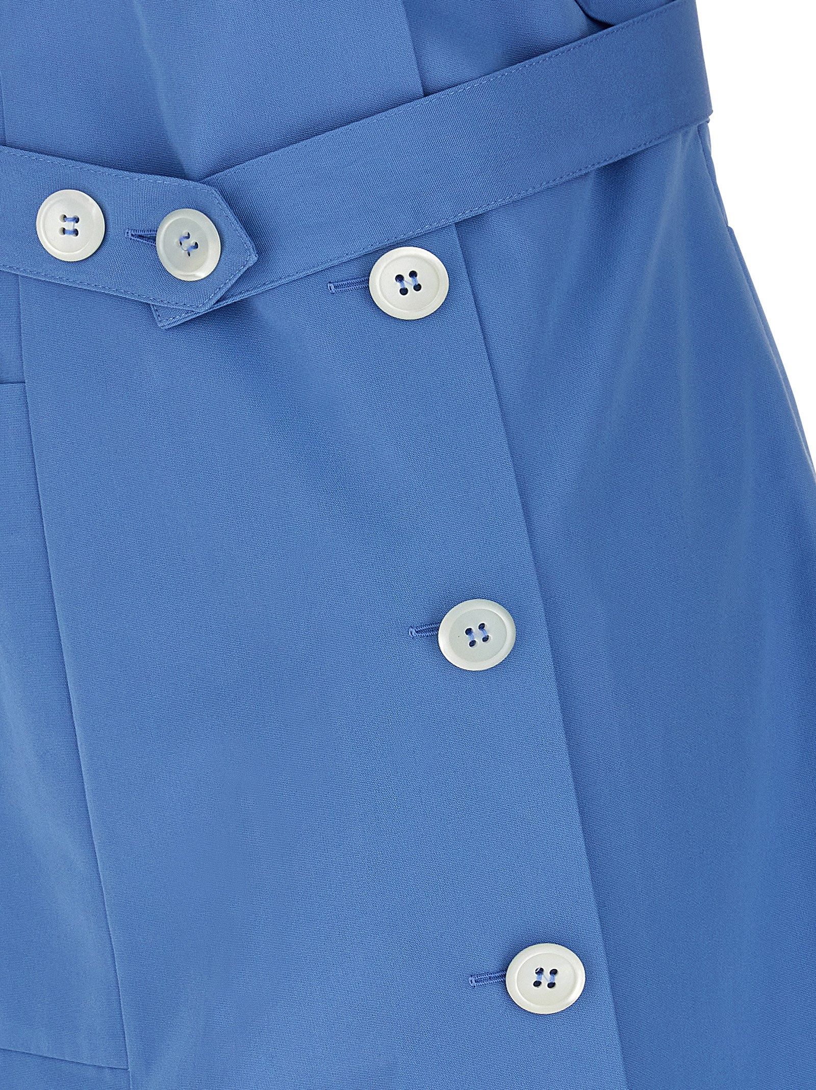 Cotton Short Women's Dress - Miu Miu - Modalova