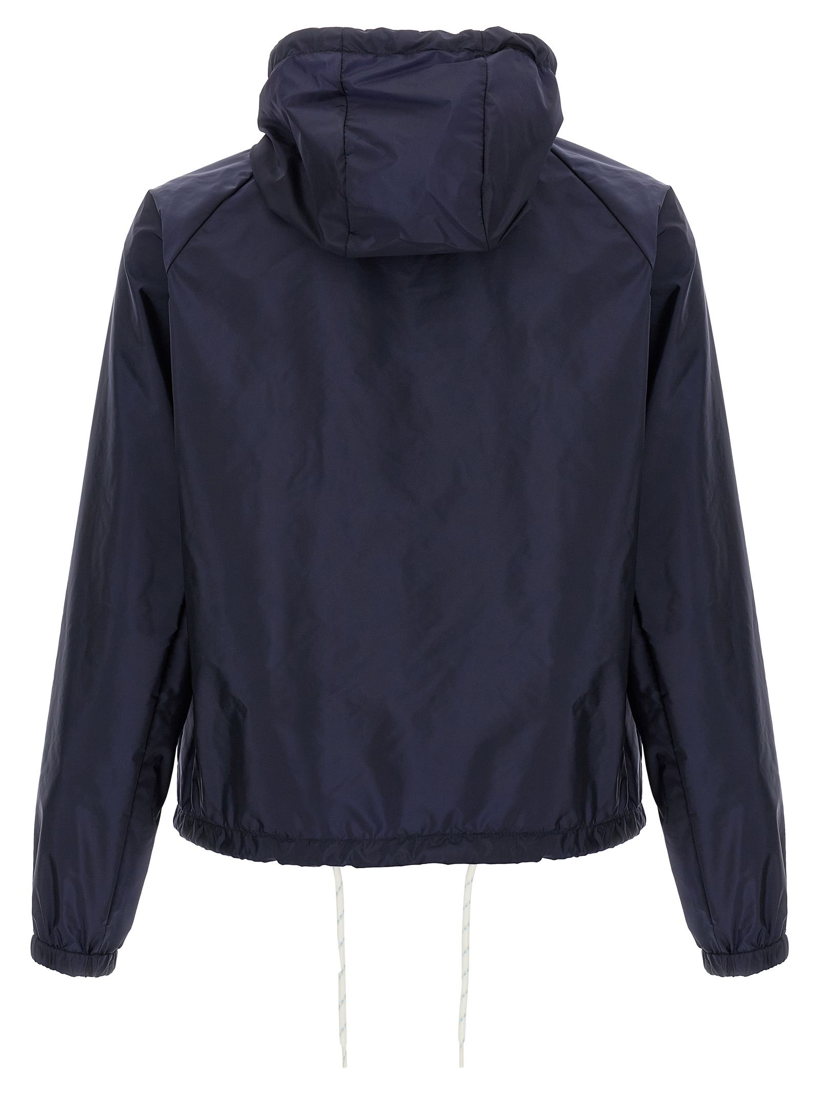Recycled Polyamide Men's Jacket - Prada - Modalova