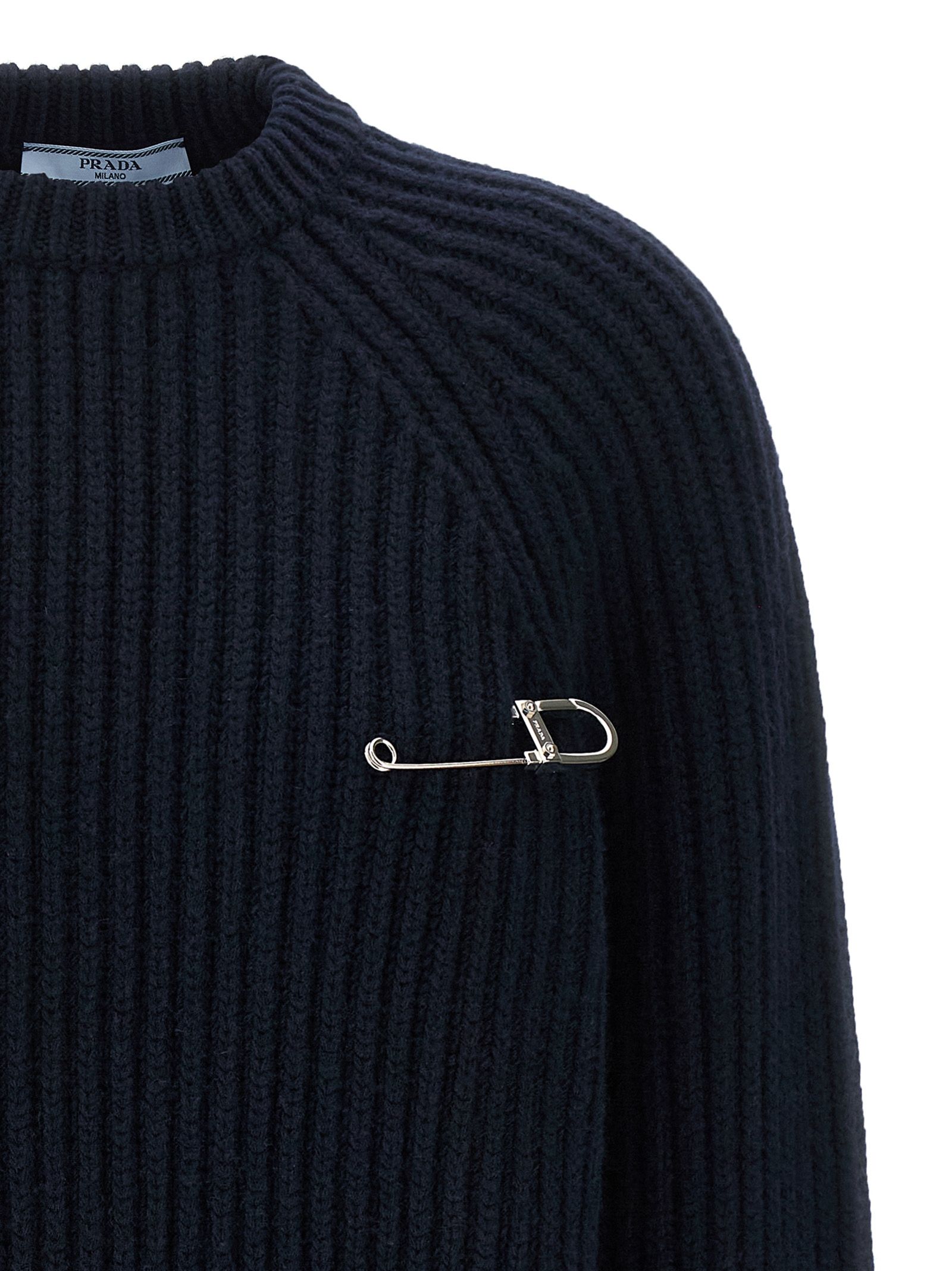Virgin Wool Women's Cardigan - Prada - Modalova