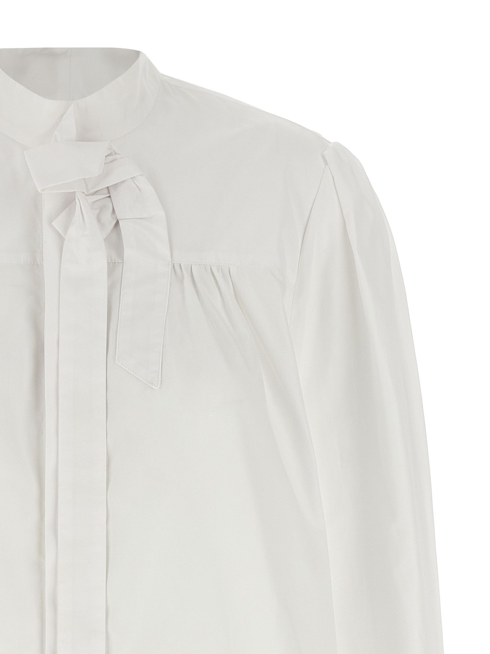 Prada White Cotton Women's Blouse - Prada - Modalova