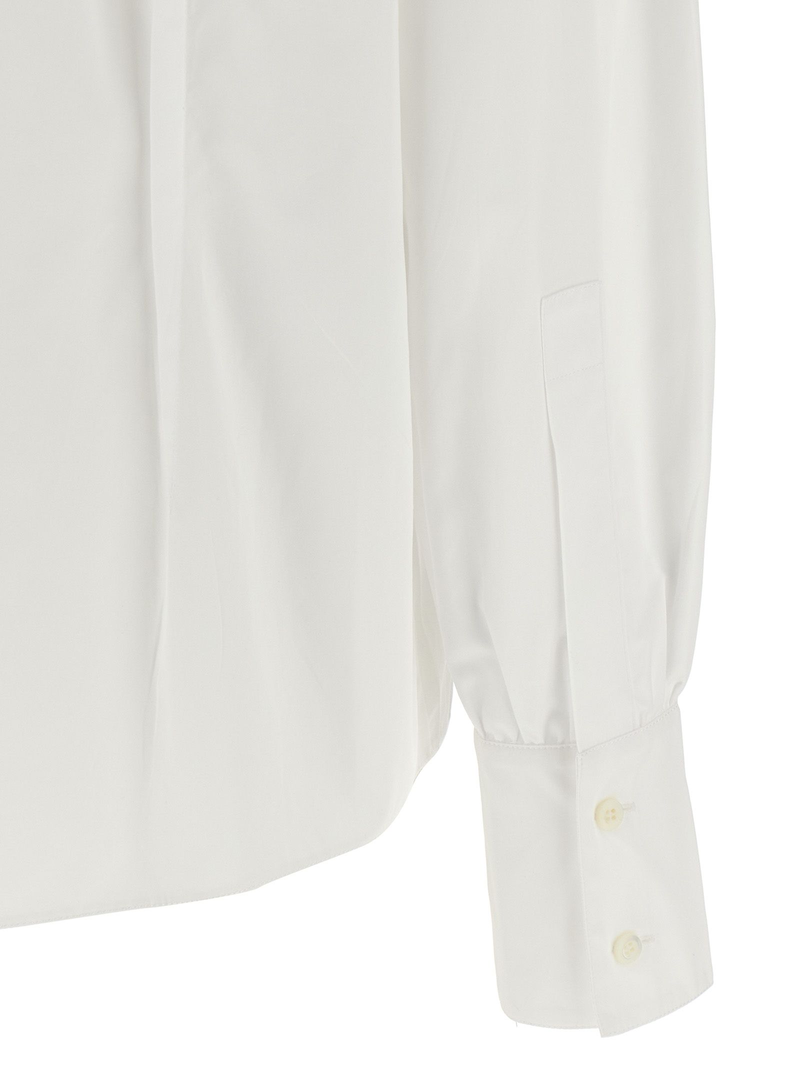 Prada White Cotton Women's Blouse - Prada - Modalova