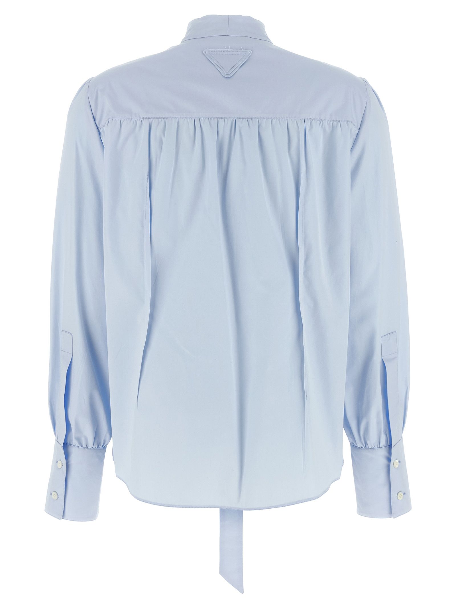 Prada Blue Cotton Women's Blouse - Prada - Modalova