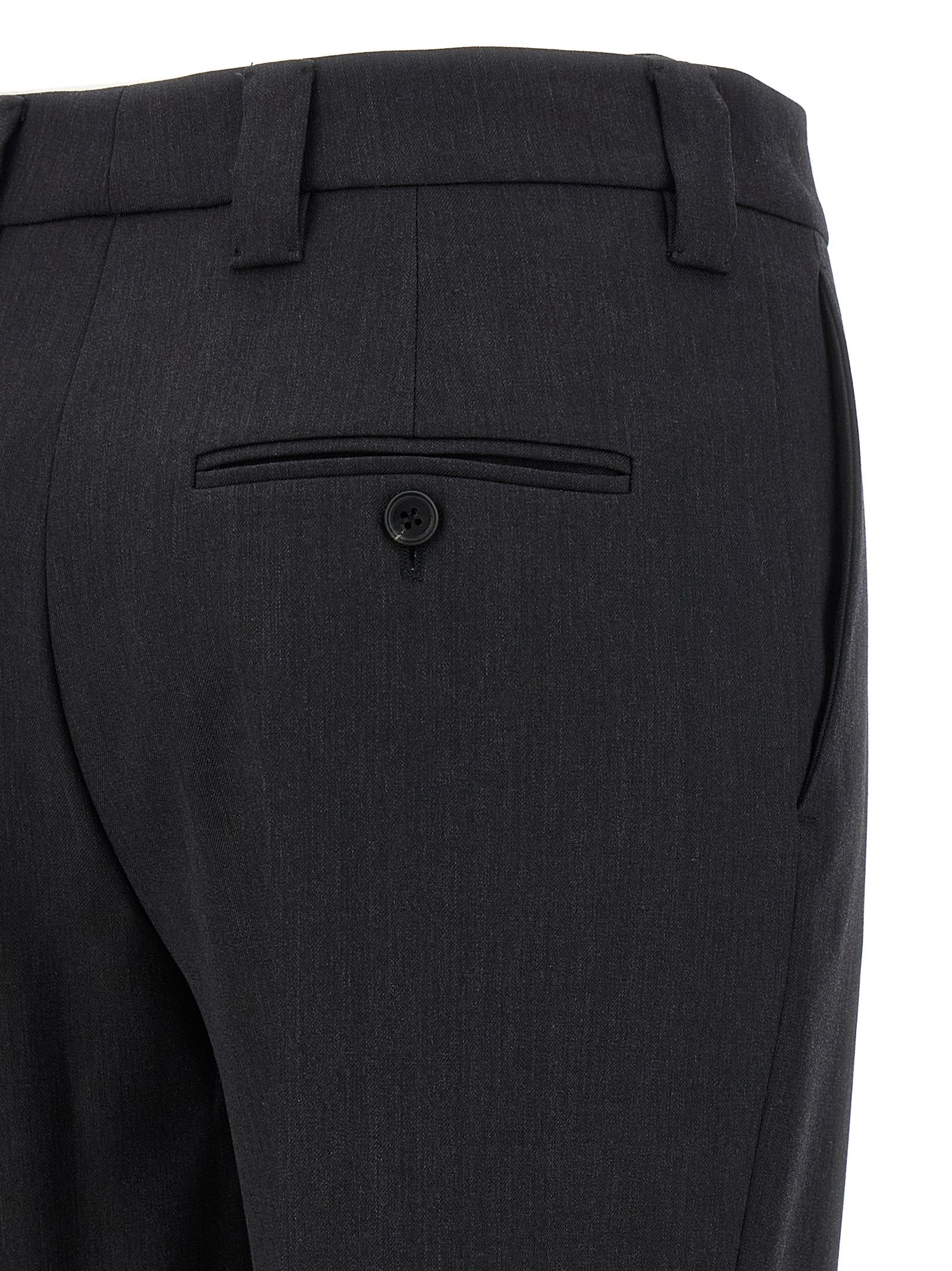 Virgin Wool Dress Women's Pants - Prada - Modalova
