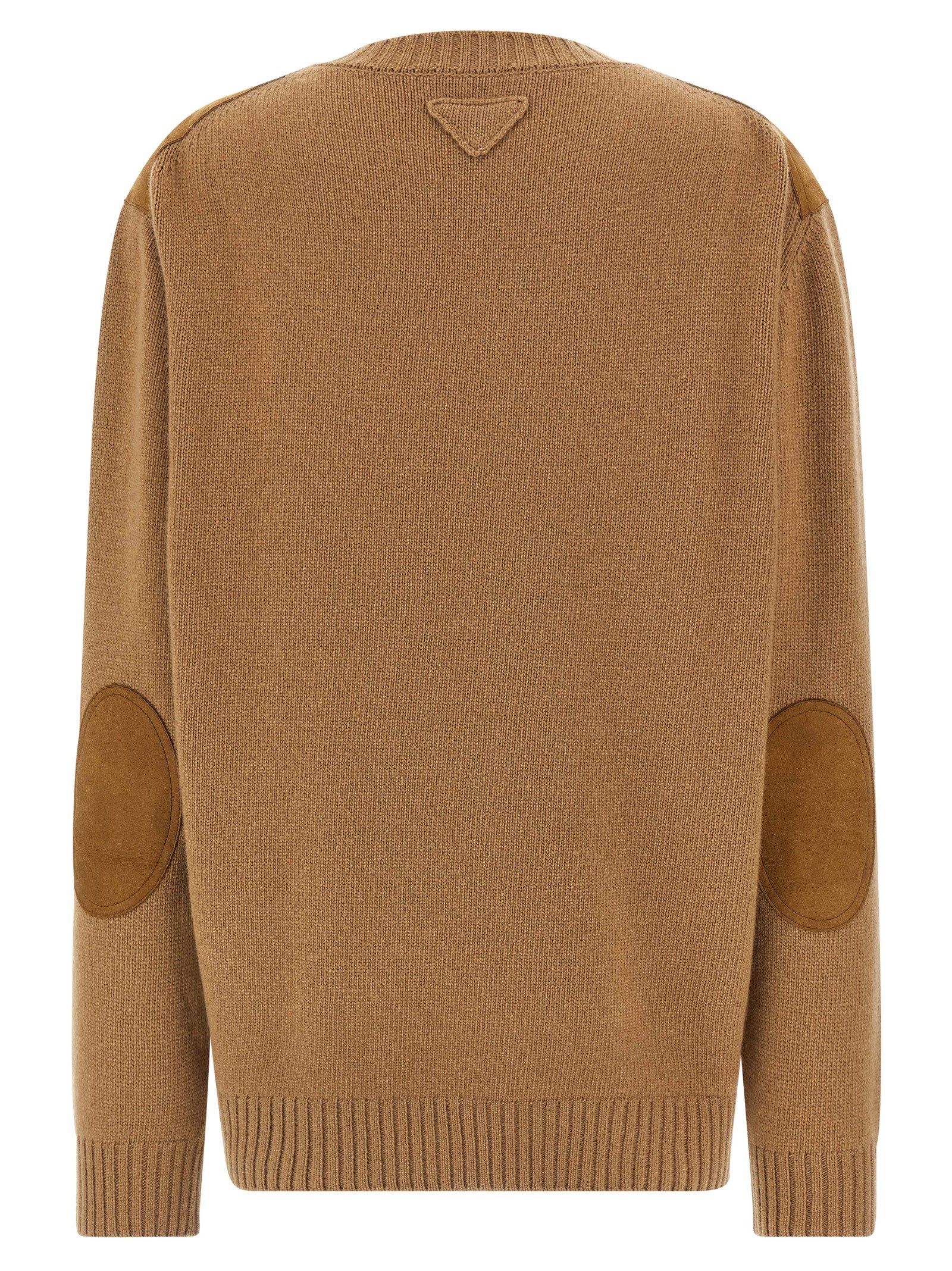 Virgin Wool Women's Cardigan - Prada - Modalova