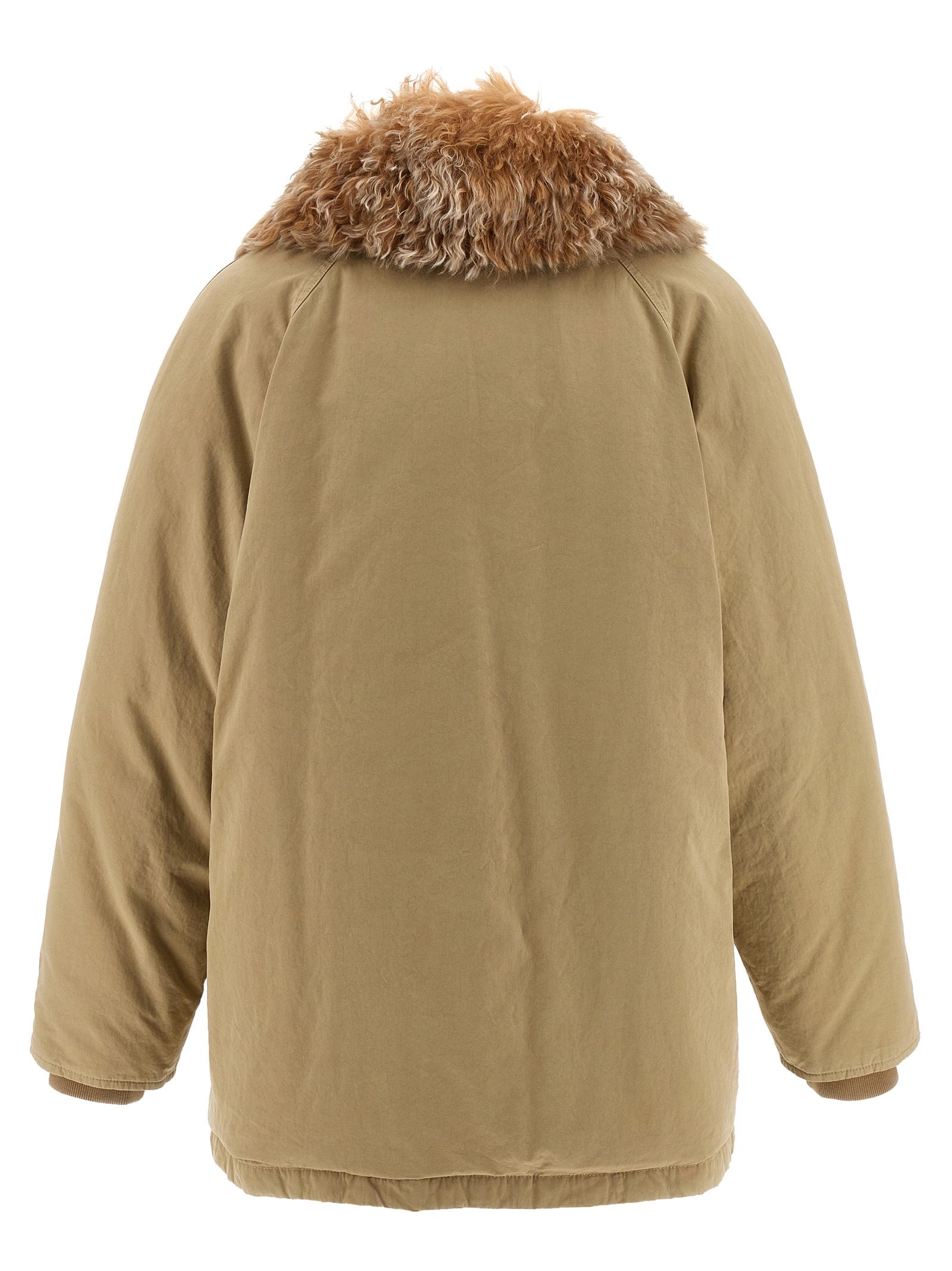 Cotton Full-Length Women's Jacket - Prada - Modalova