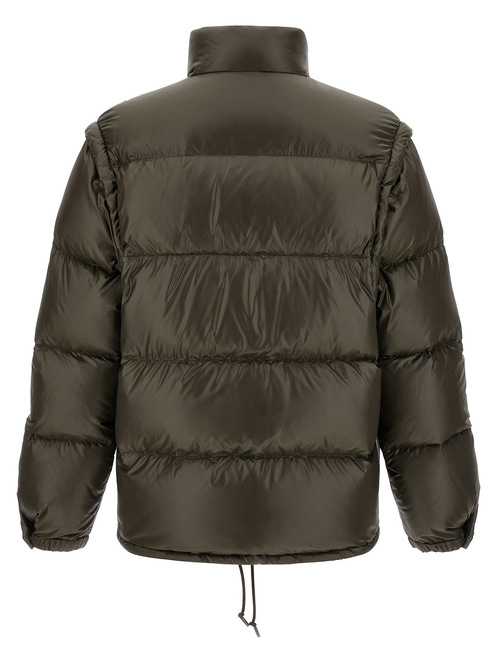 Recycled Polyamide Full-Length Men's Jacket - Prada - Modalova