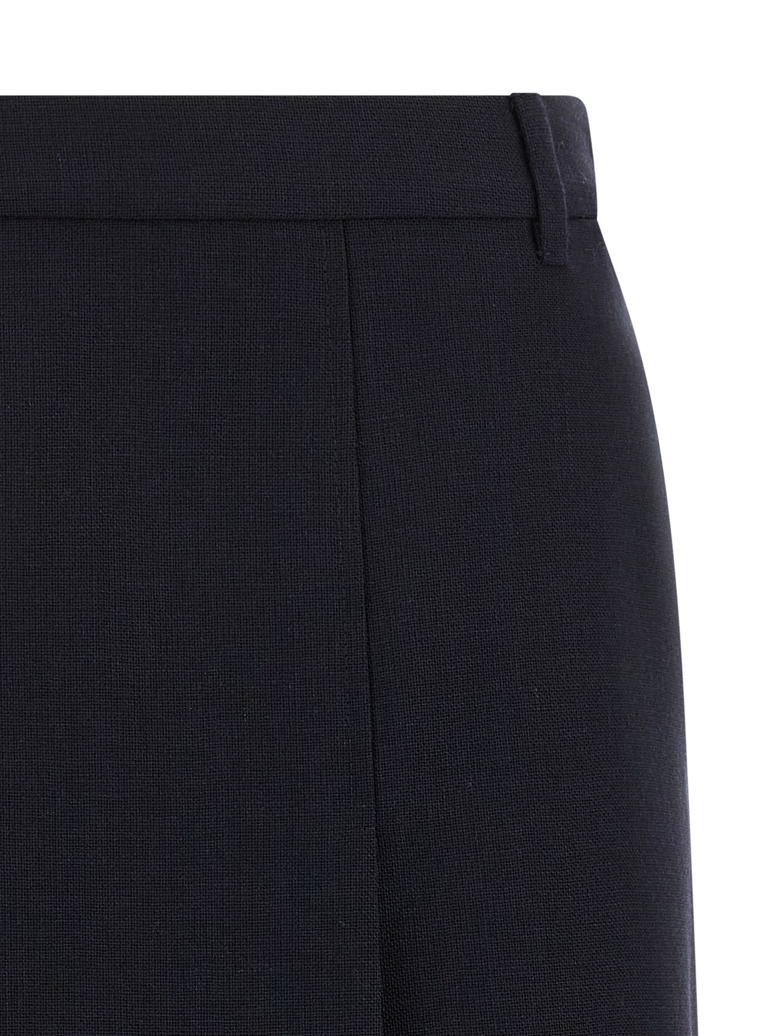 Virgin Wool Midi Women's Skirt - Prada - Modalova
