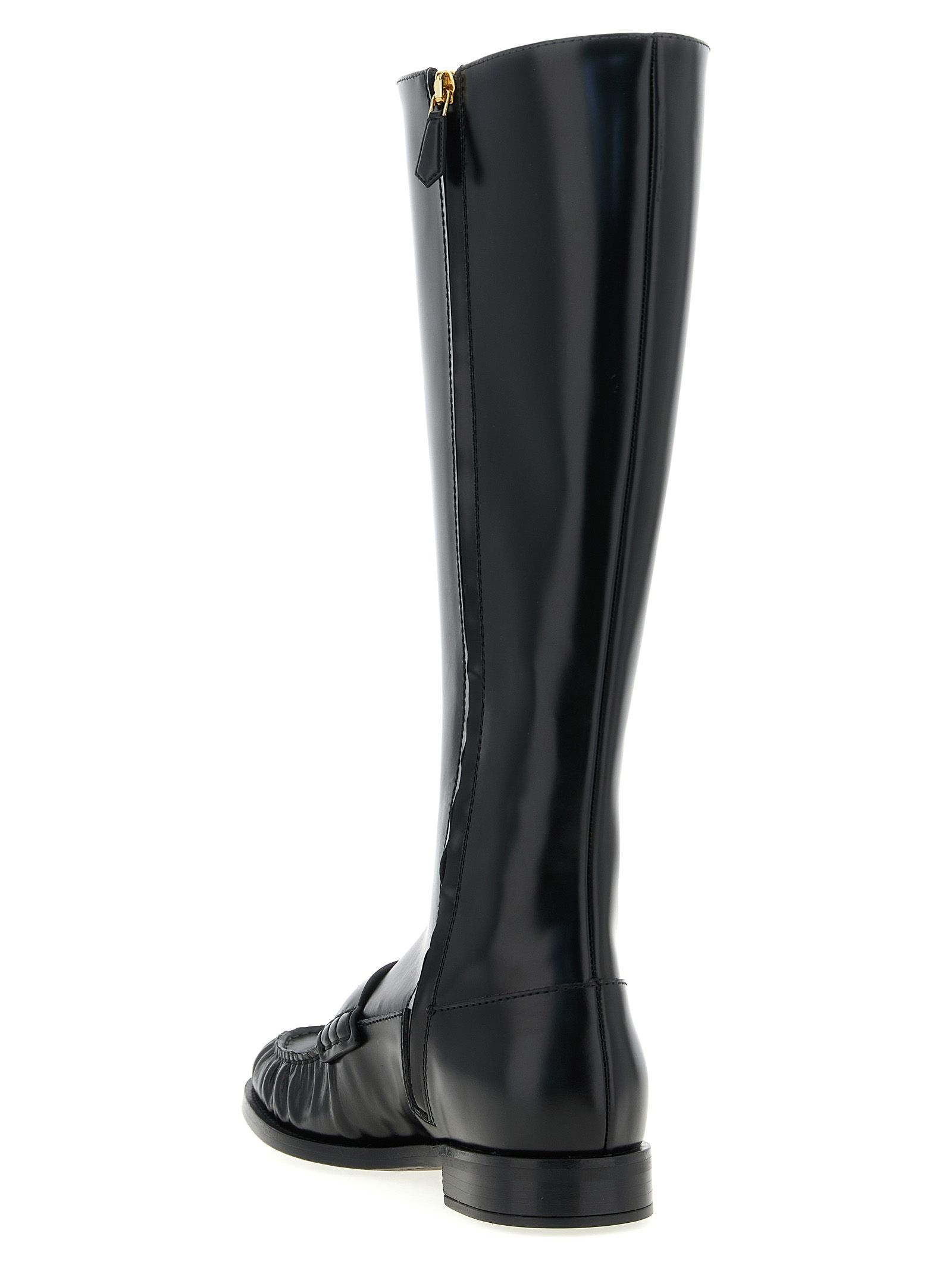 Calfskin Over The Women's Knee - Prada - Modalova