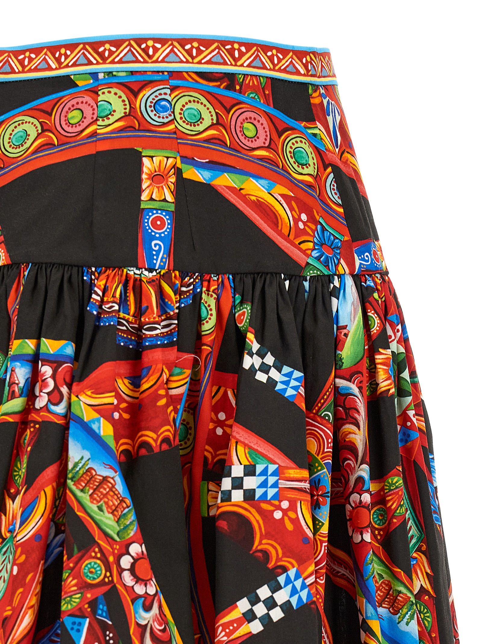 Cotton Long Women's Skirt - Dolce & Gabbana - Modalova