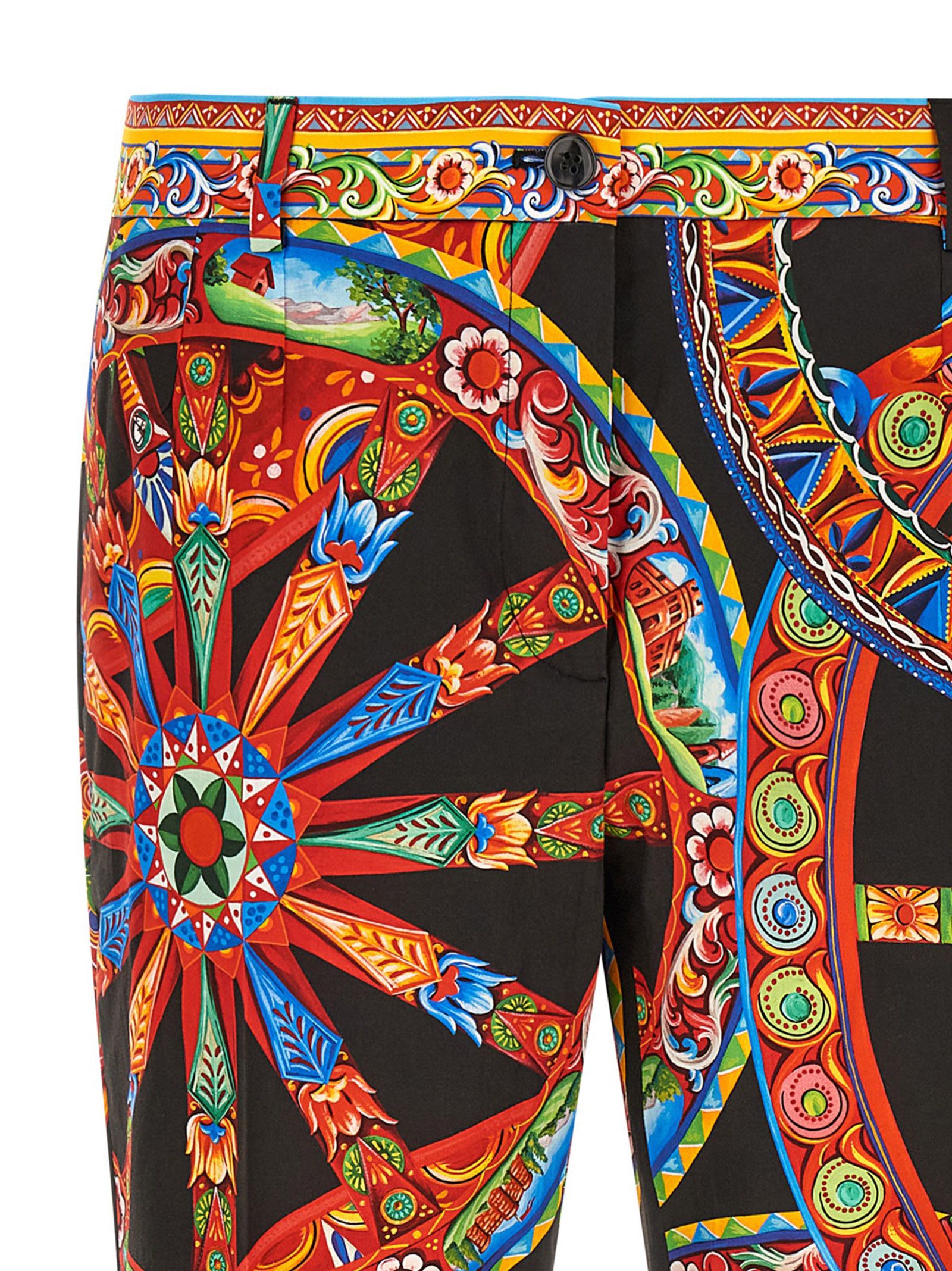 Cotton Casual Women's Pants - Dolce & Gabbana - Modalova