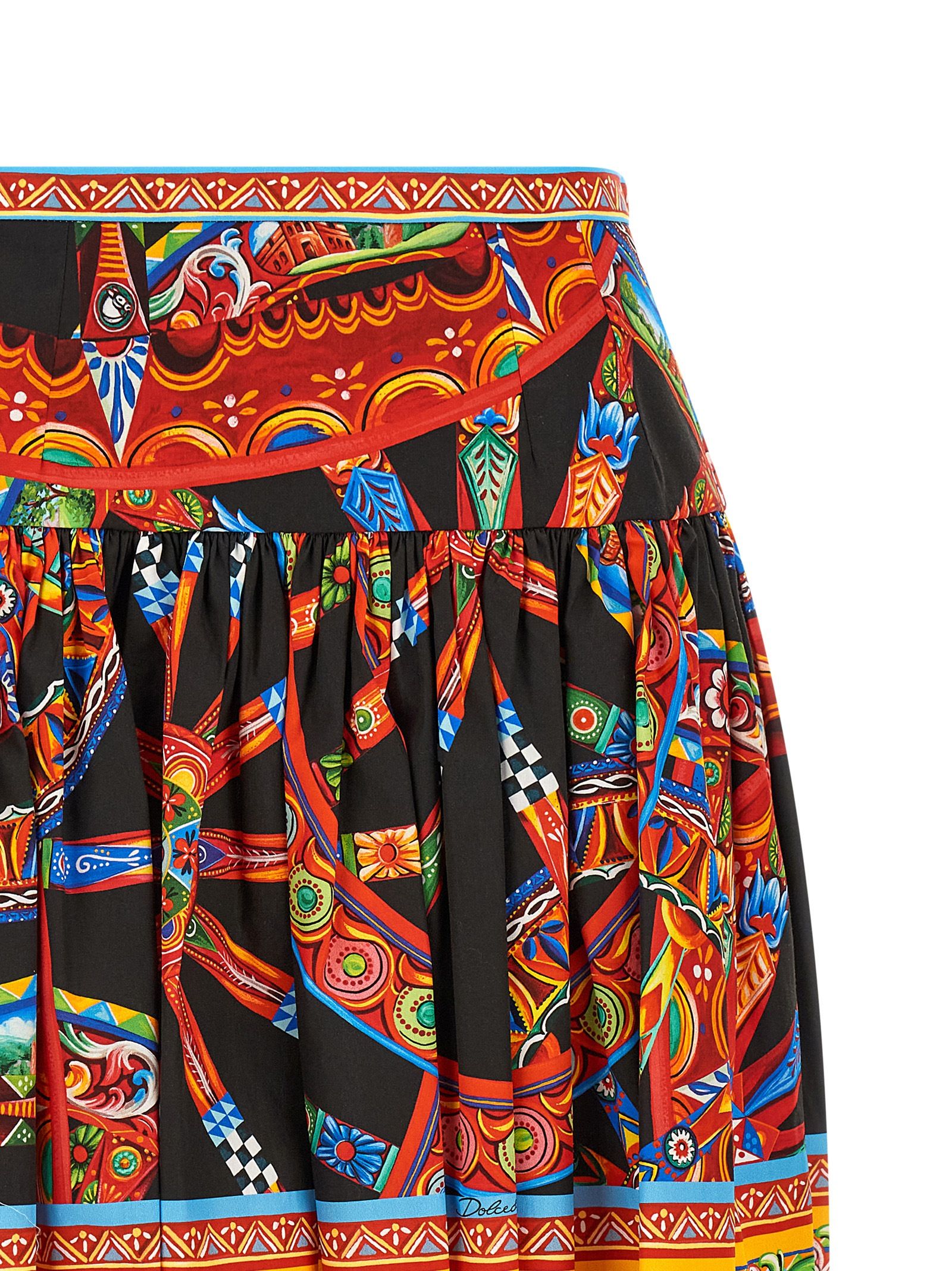 Cotton Long Women's Skirt - Dolce & Gabbana - Modalova