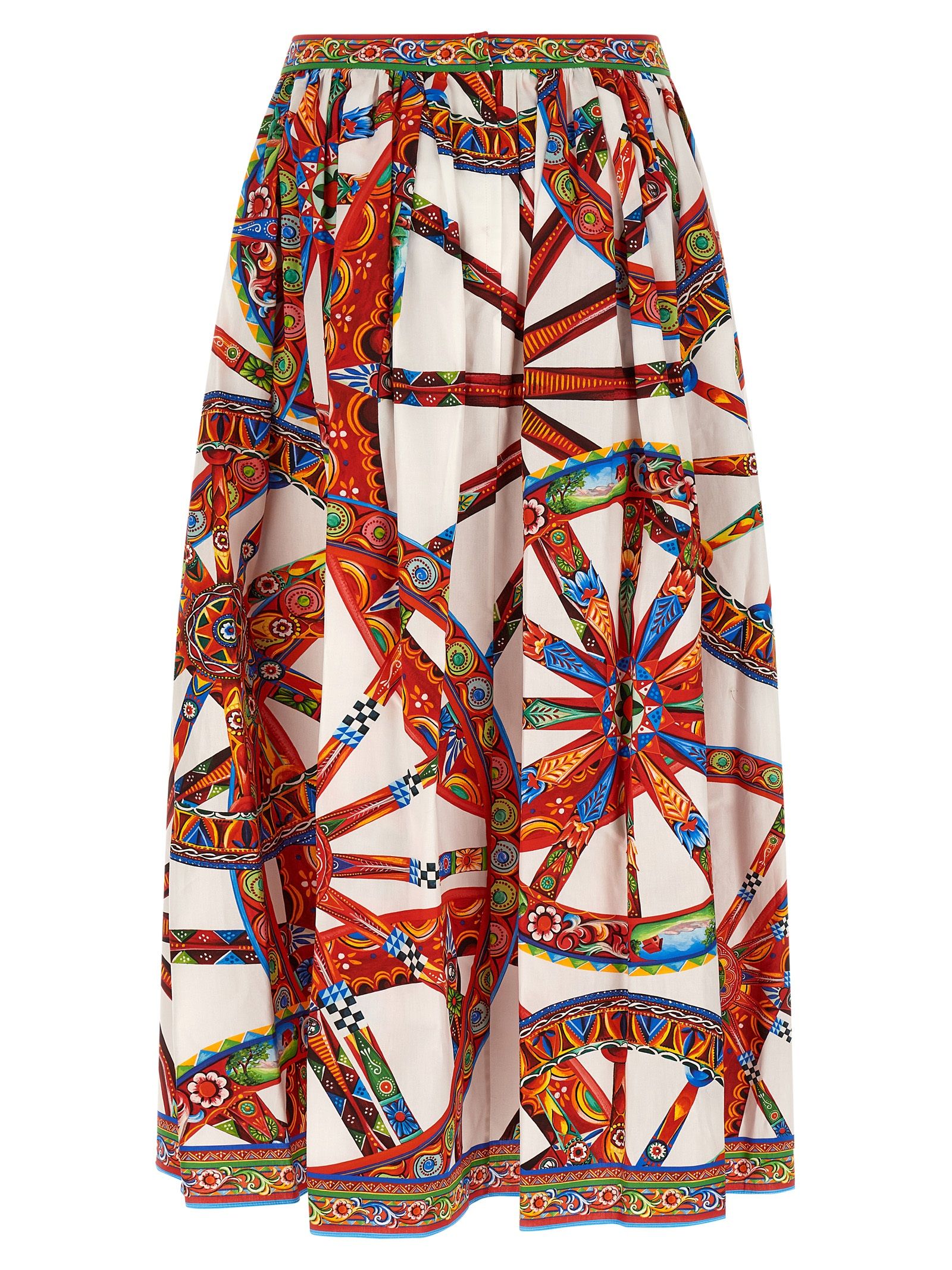 Cotton Midi Women's Skirt - Dolce & Gabbana - Modalova
