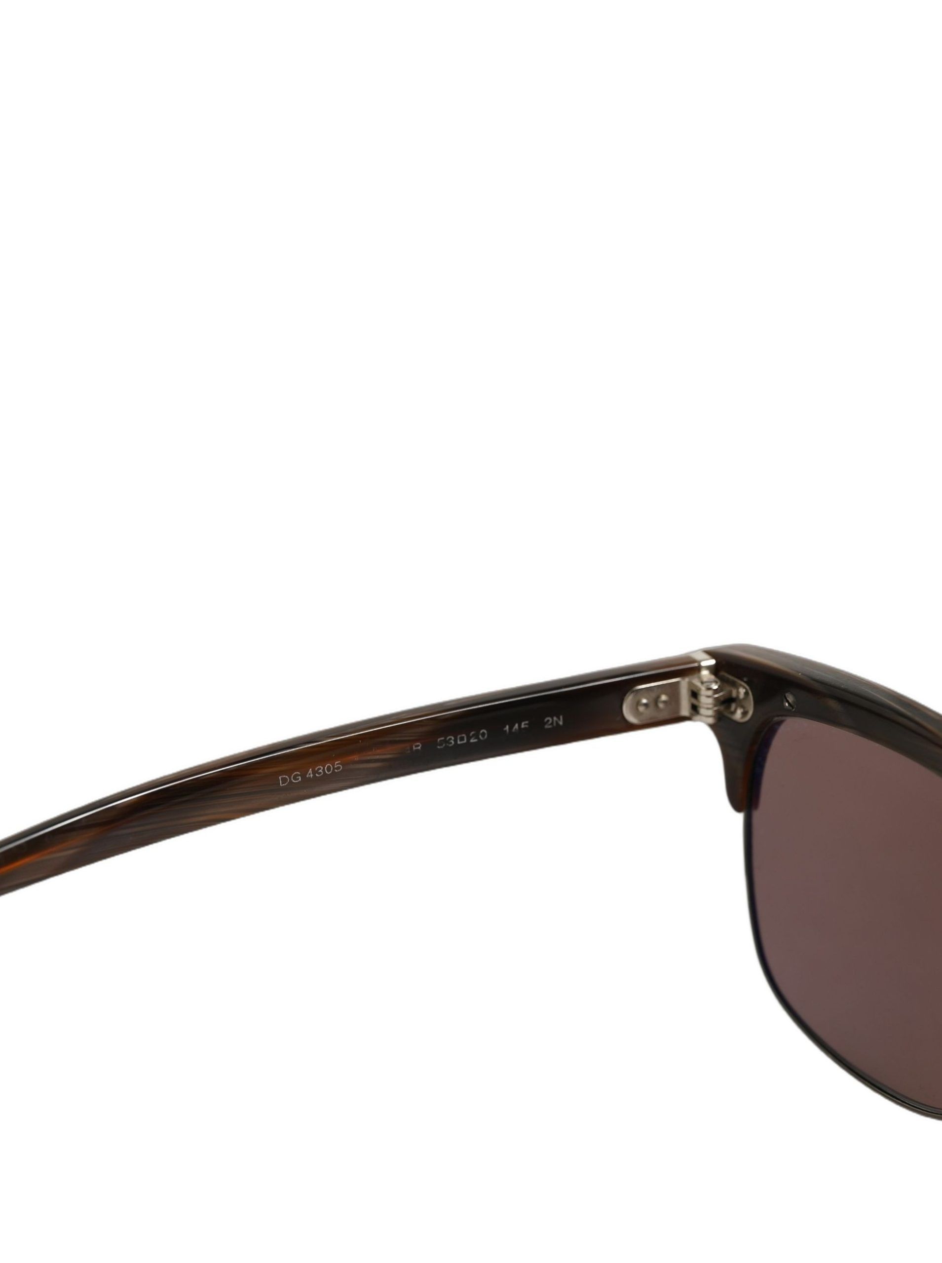 DG4305 Striped Acetate Frame Eyewear Women's Sunglasses (Pre-Owned) - Dolce & Gabbana - Modalova