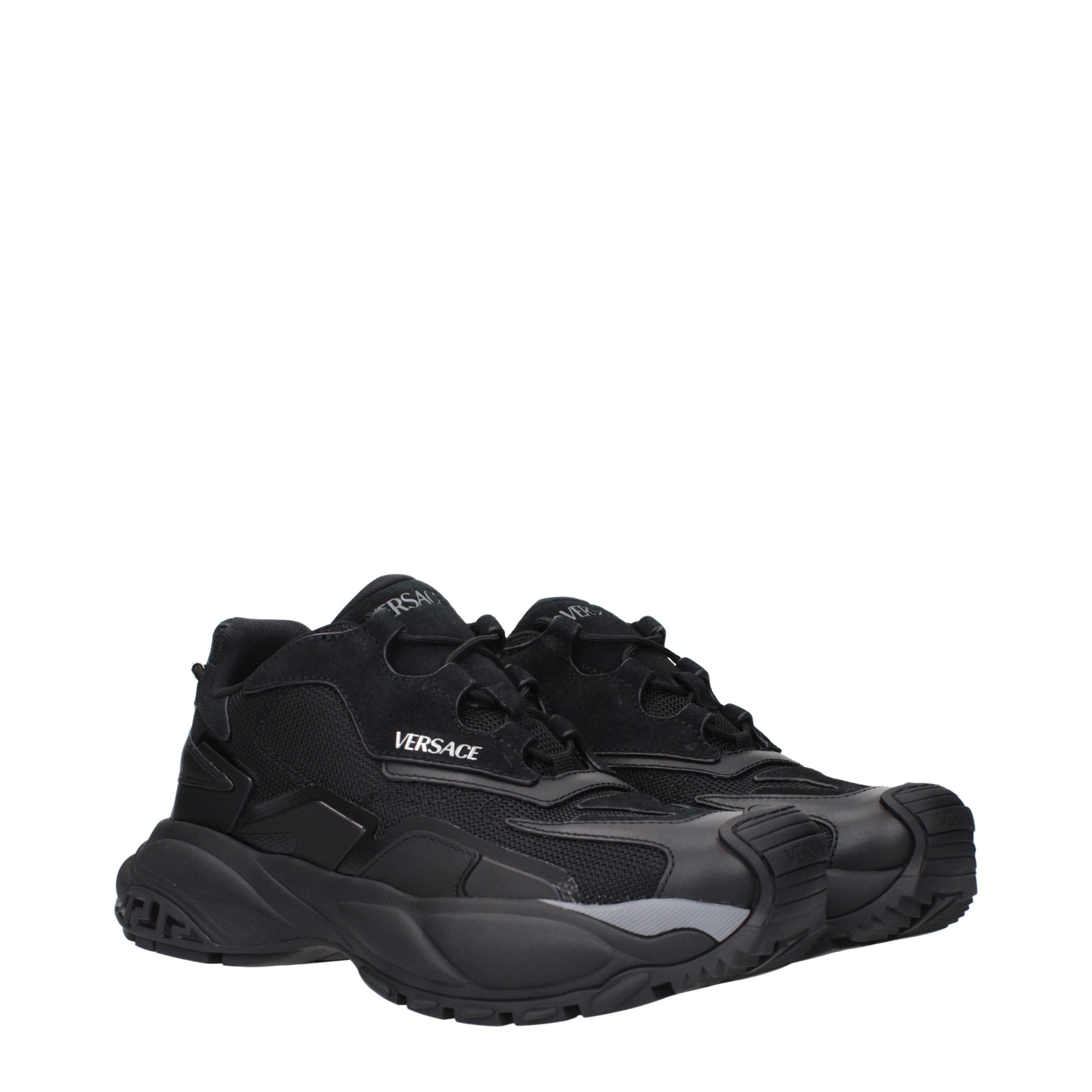 Fabric Chunky Men's Sneakers - Versace - Modalova