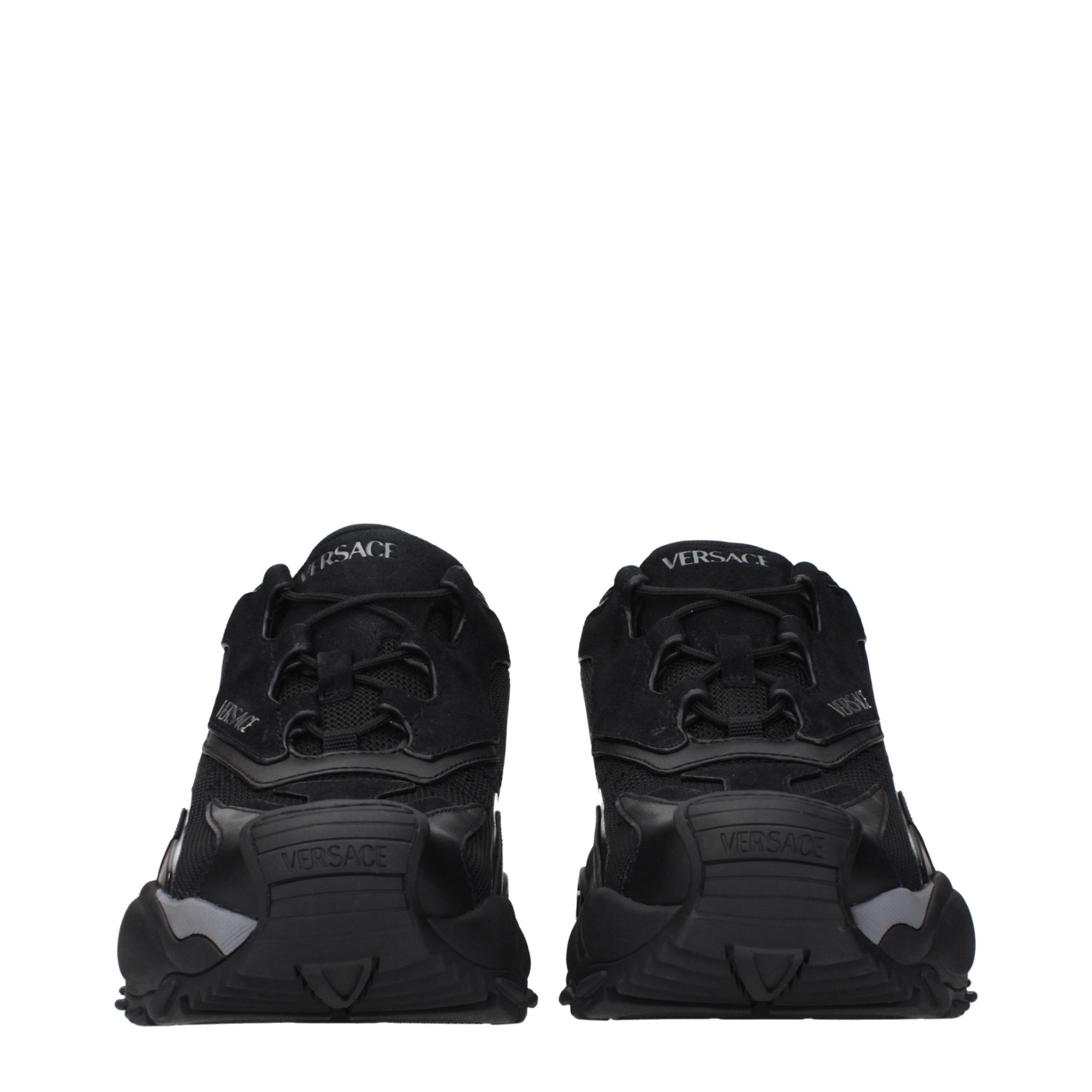 Fabric Chunky Men's Sneakers - Versace - Modalova