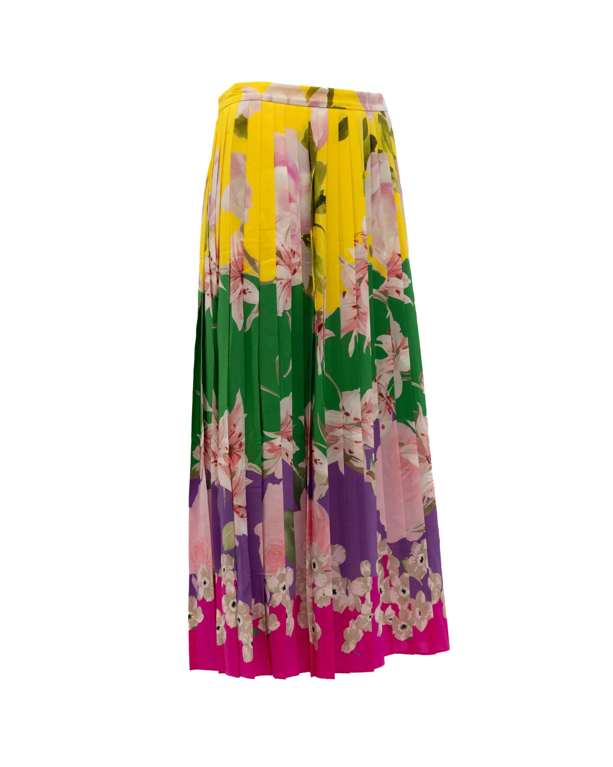 Plated Floral Women's Skirt - Valentino Garavani - Modalova