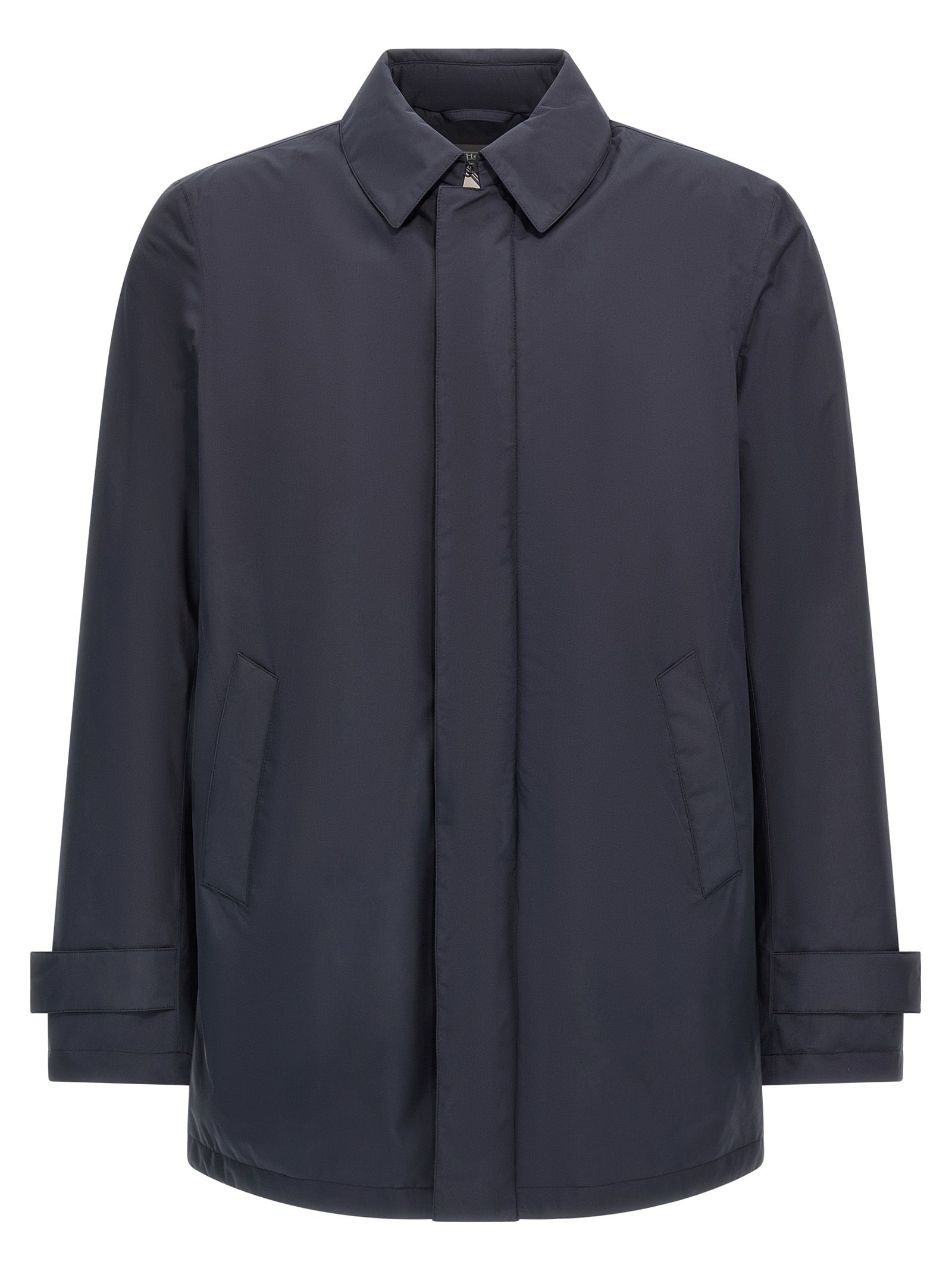 Herno Blue Polyester Men's Parka - Herno - Modalova