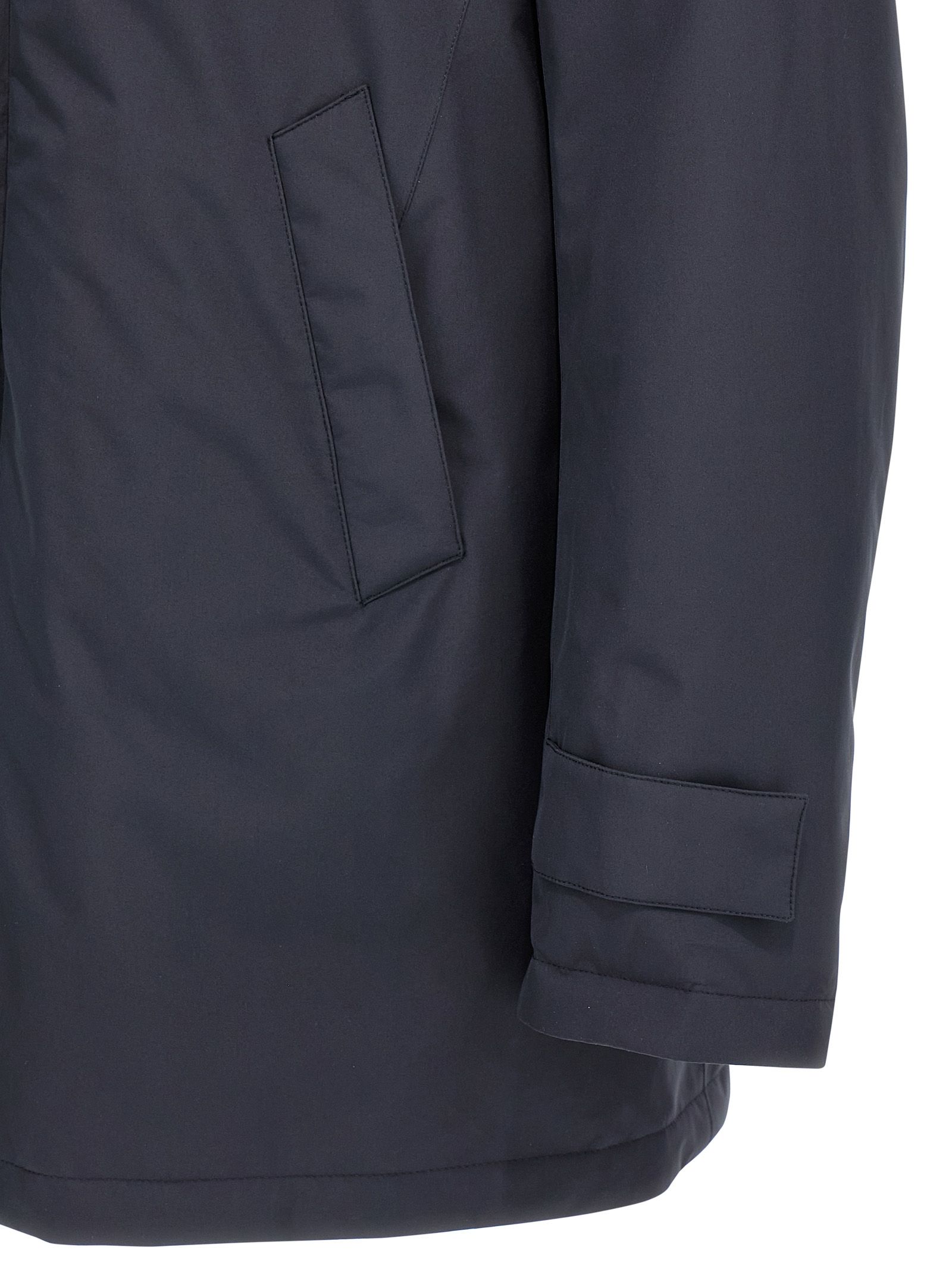 Herno Blue Polyester Men's Parka - Herno - Modalova