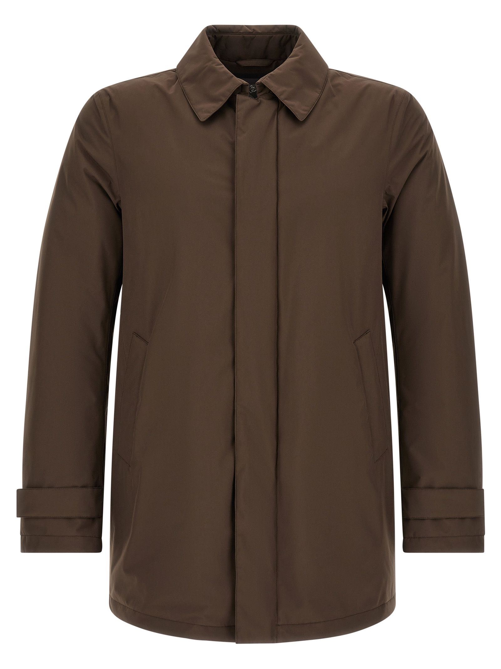 Herno Brown Polyester Men's Parka - Herno - Modalova