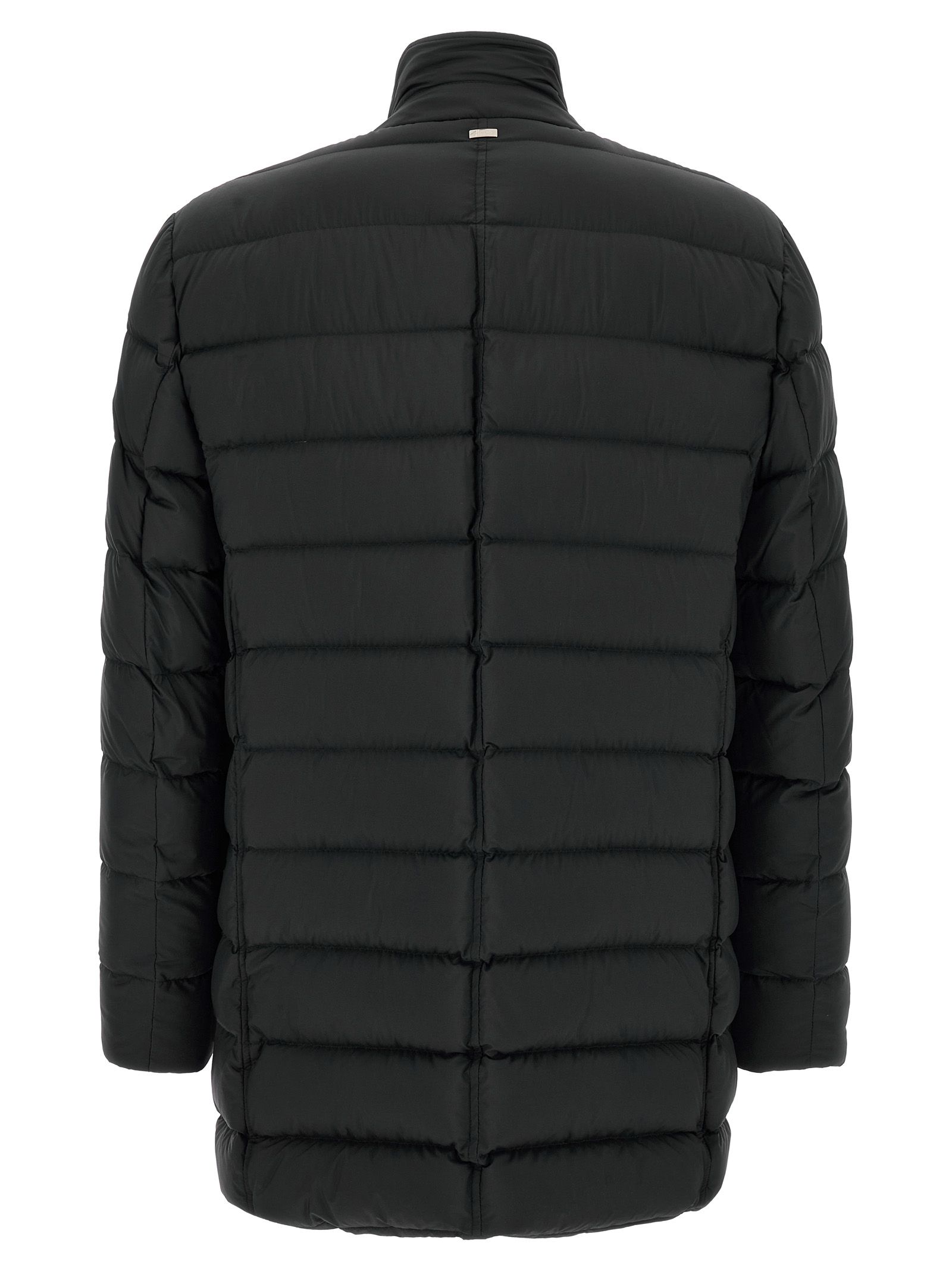 Polyamide Full-Length Men's Jacket - Herno - Modalova