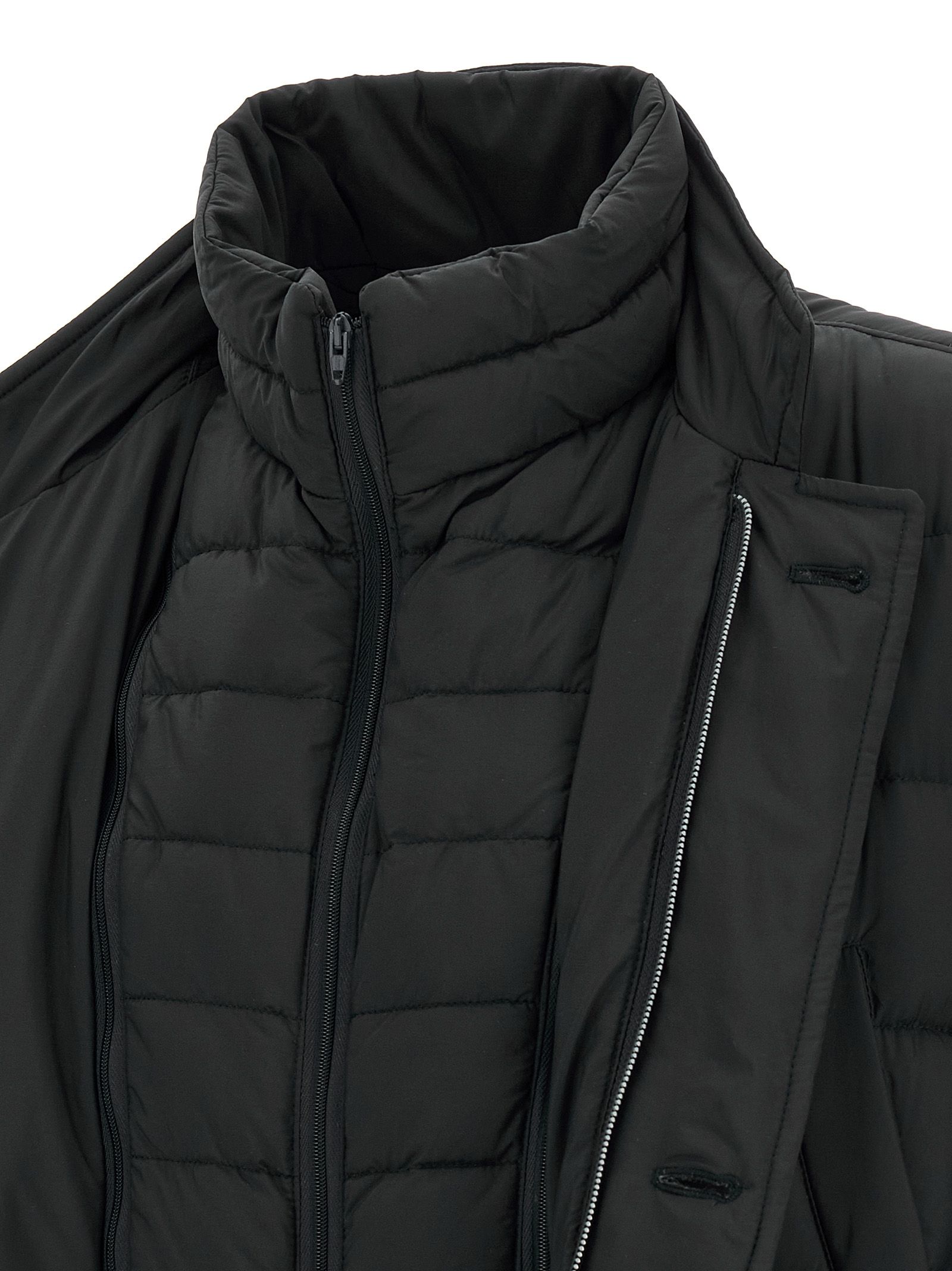 Polyamide Full-Length Men's Jacket - Herno - Modalova