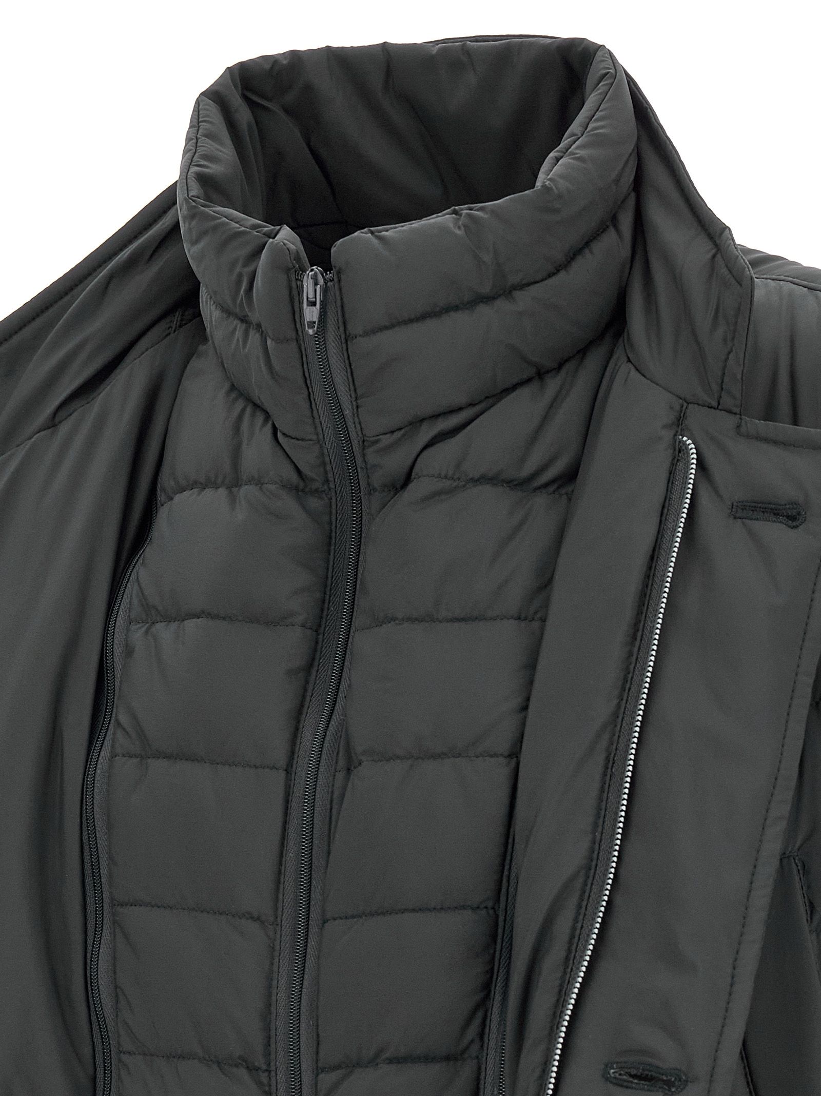 Herno Gray Polyamide Men's Coat - Herno - Modalova