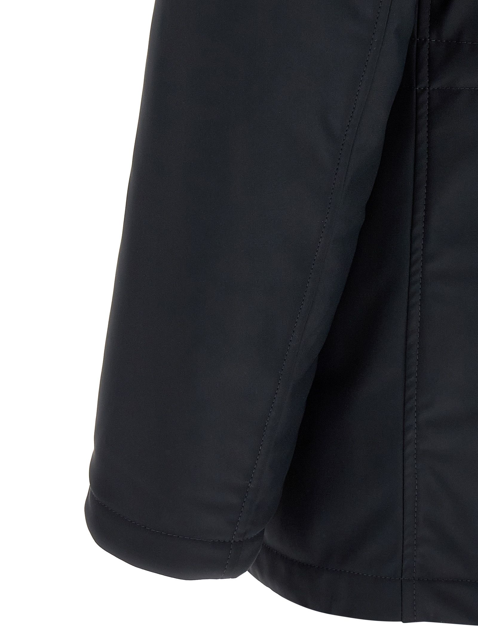 Polyamide Full-Length Men's Jacket - Herno - Modalova