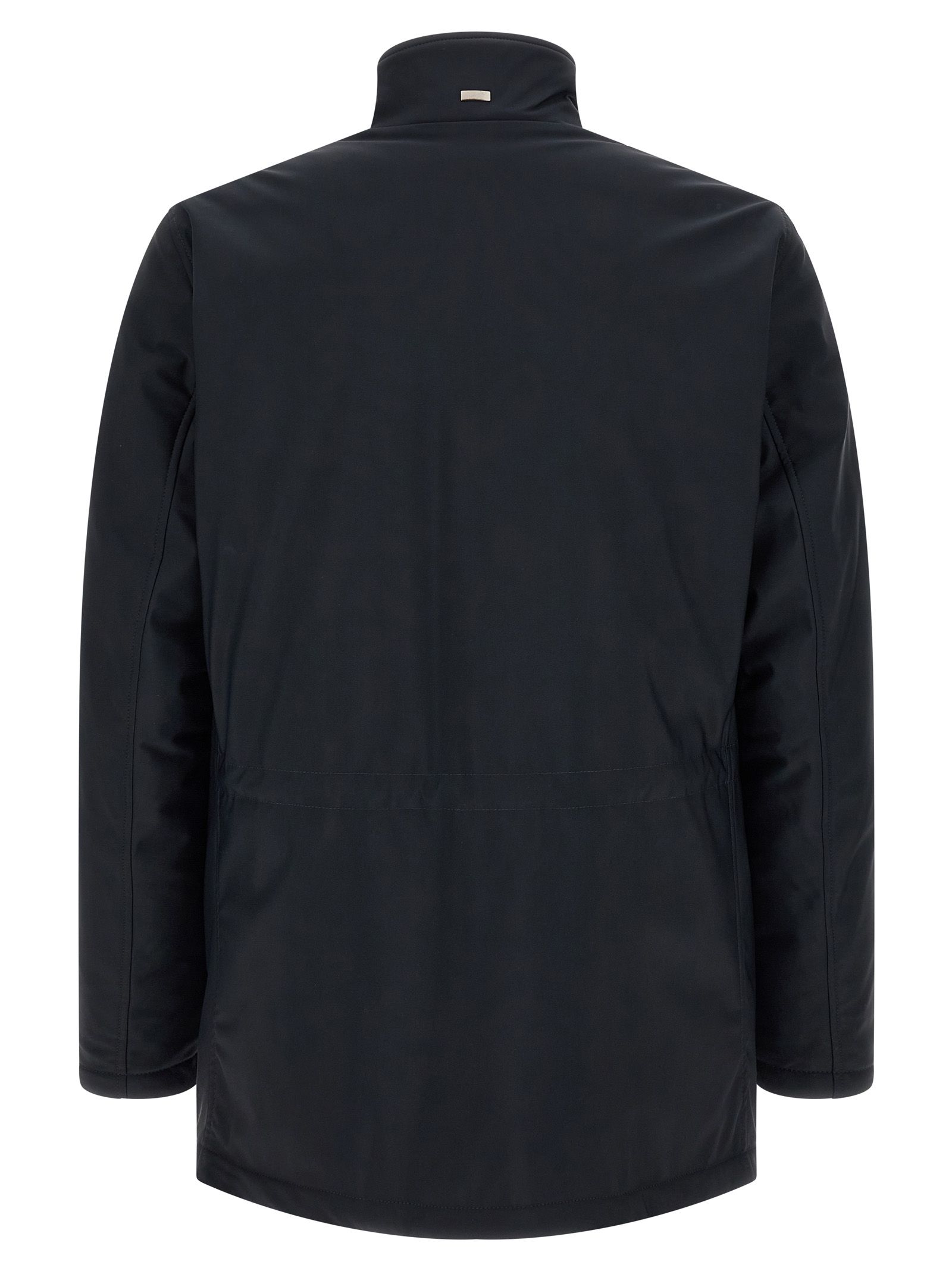 Polyamide Full-Length Men's Jacket - Herno - Modalova