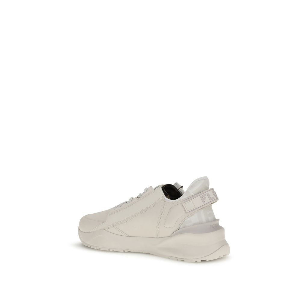 Calf Leather Bos Taurus Athletic Women's Sneakers - Fendi - Modalova
