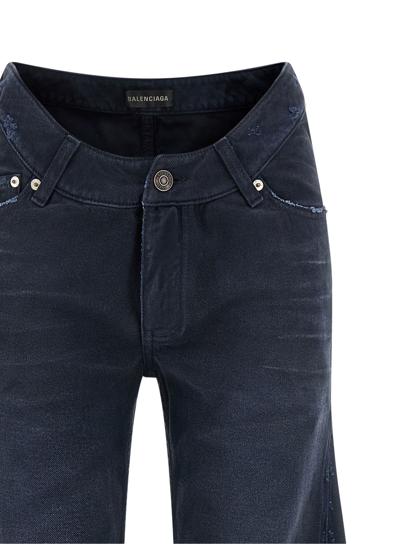 Cotton Flared Women's Jeans - Balenciaga - Modalova