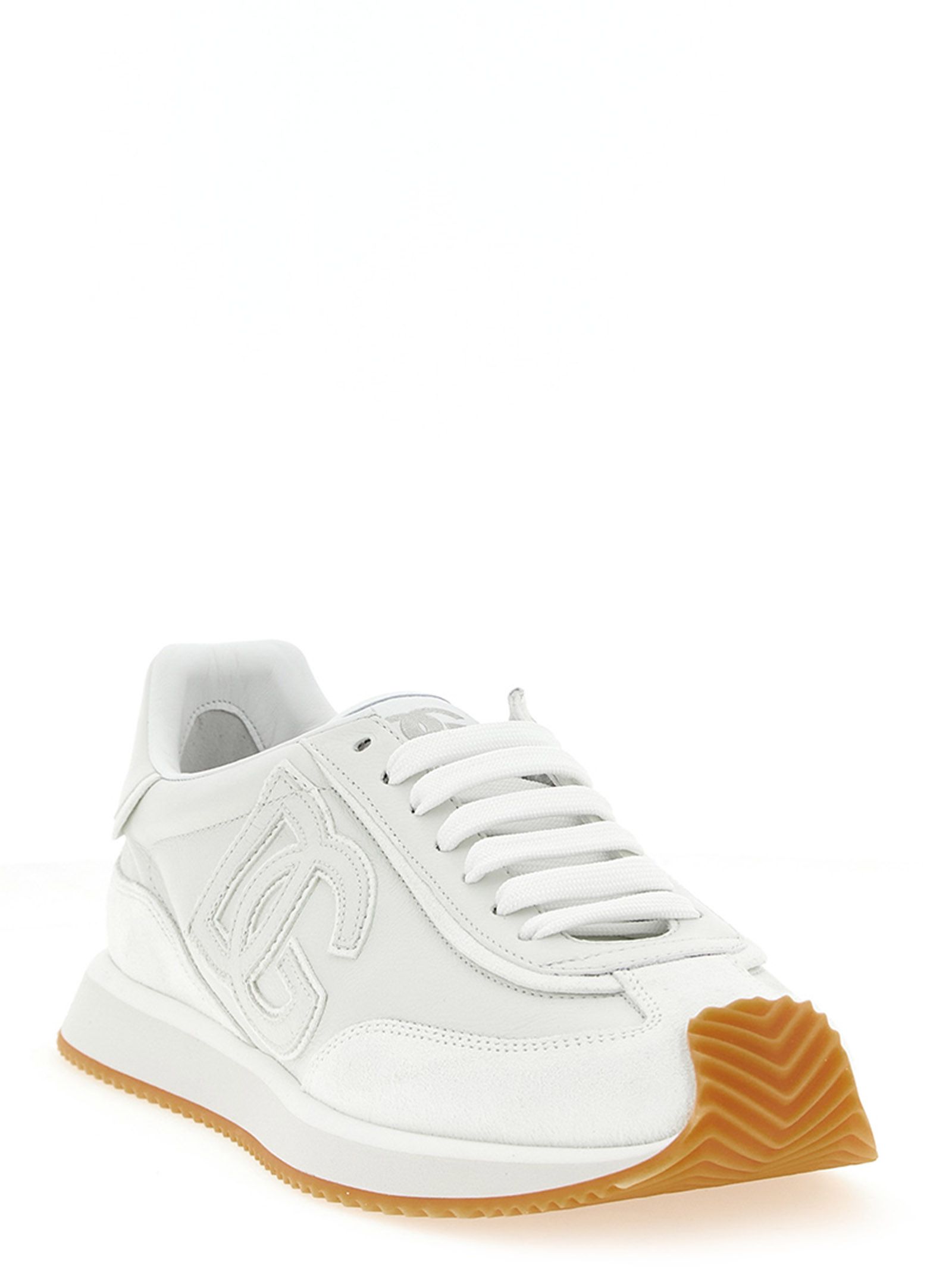 Calfskin Low Top Men's Sneakers - Dolce & Gabbana - Modalova