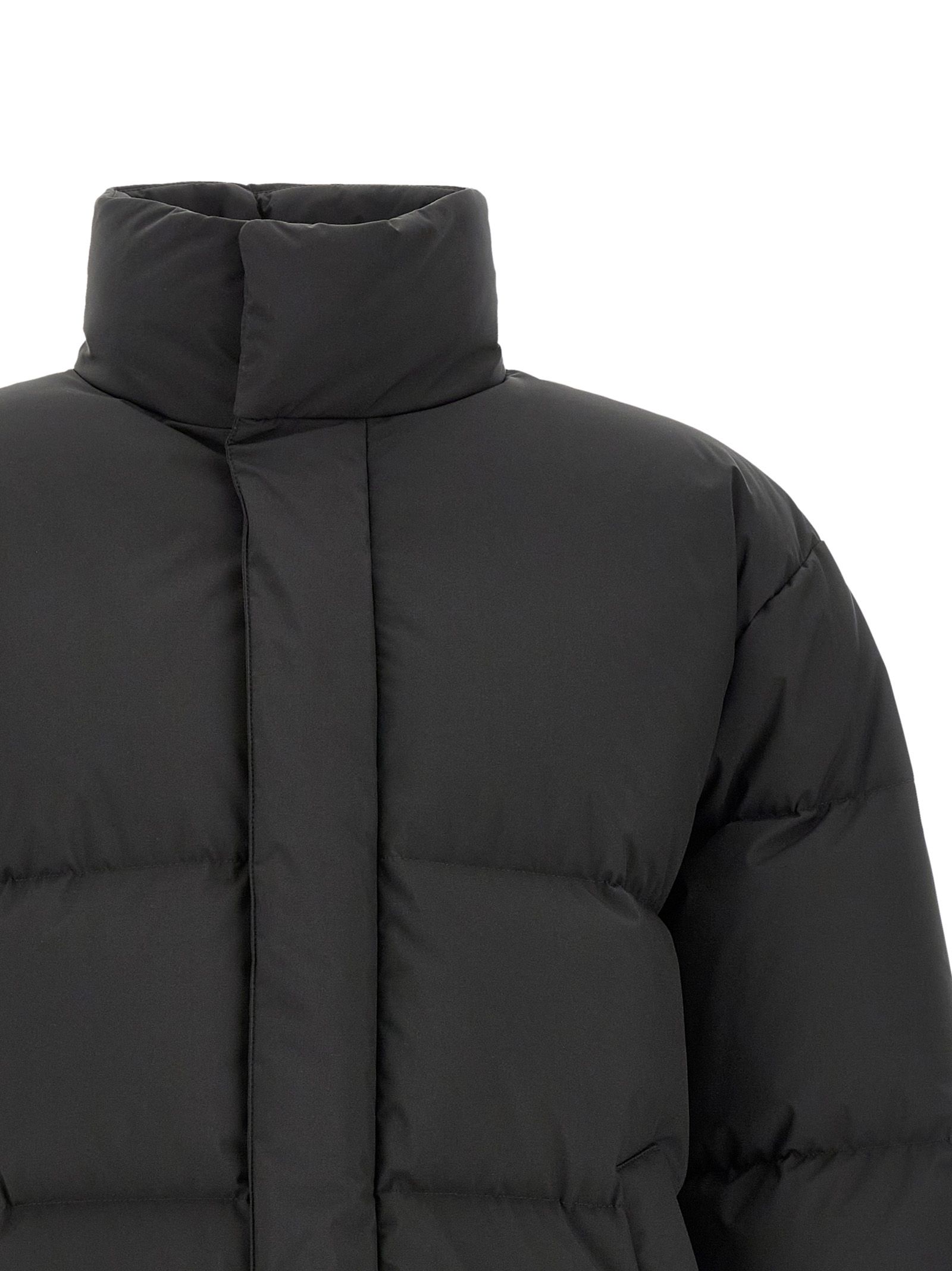 Polyester Full-Length Men's Jacket - Saint Laurent - Modalova