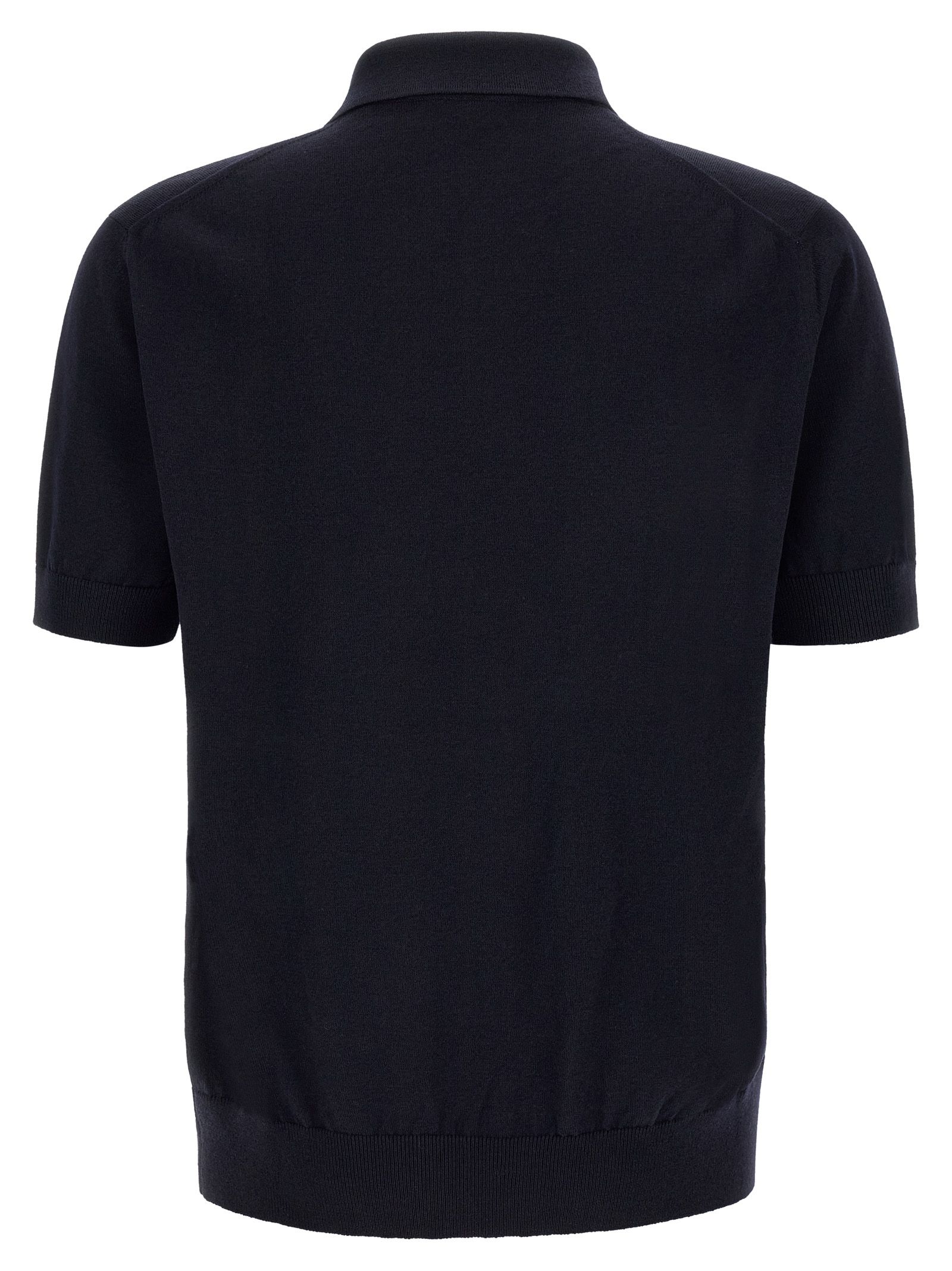 Virgin Wool Polo Men's Shirt - Dolce & Gabbana - Modalova