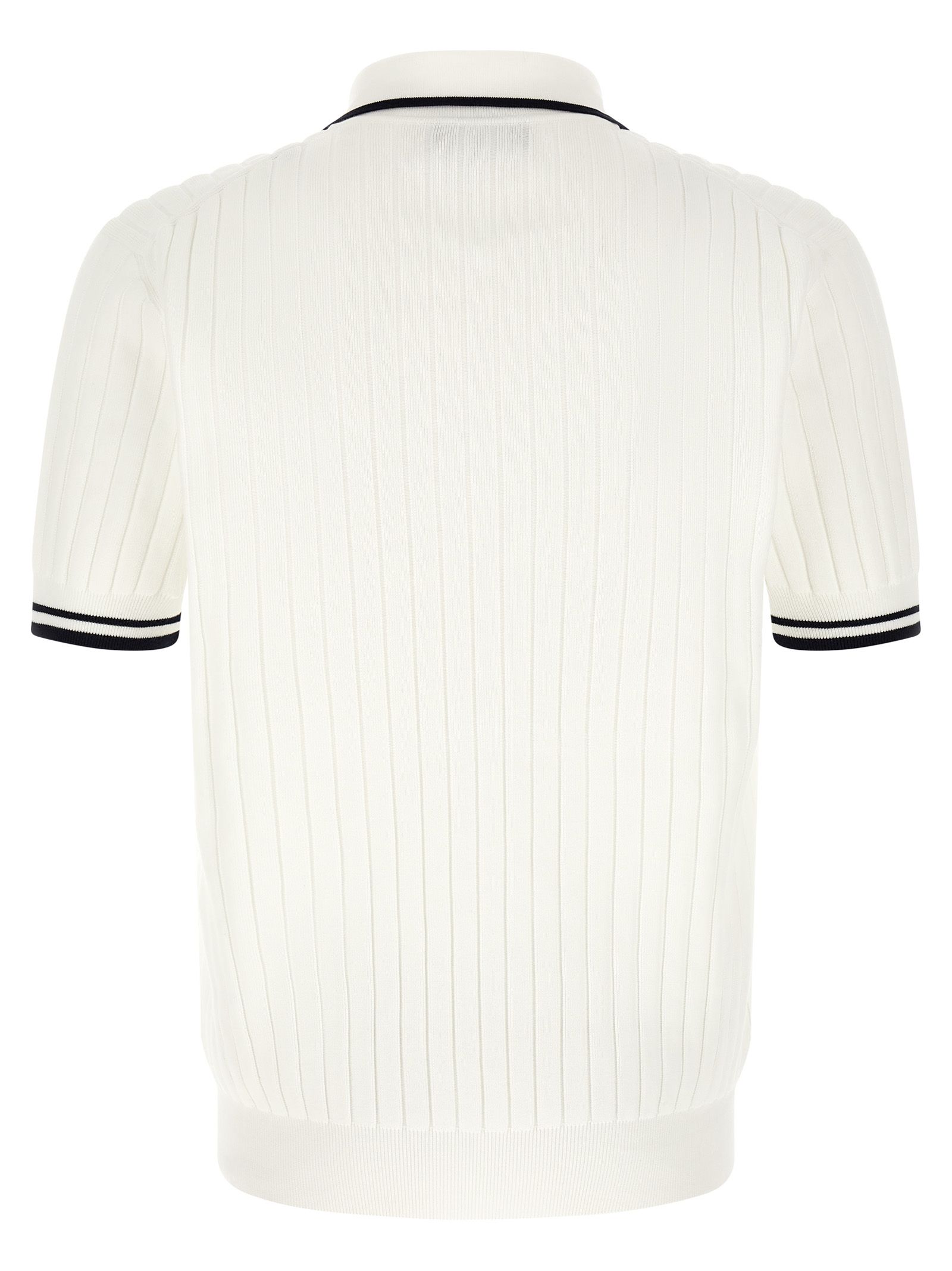 Cotton Polo Men's Shirt - Dolce & Gabbana - Modalova