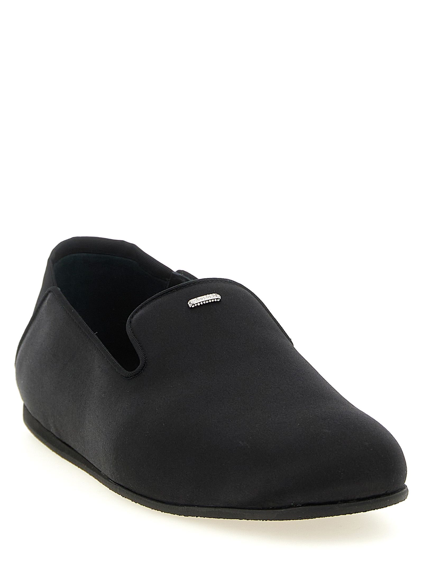 Viscose Slip-On Men's Loafers - Giuseppe Zanotti - Modalova