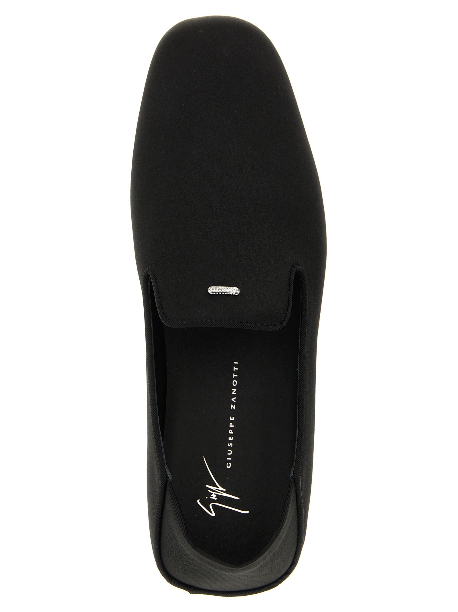 Viscose Slip-On Men's Loafers - Giuseppe Zanotti - Modalova
