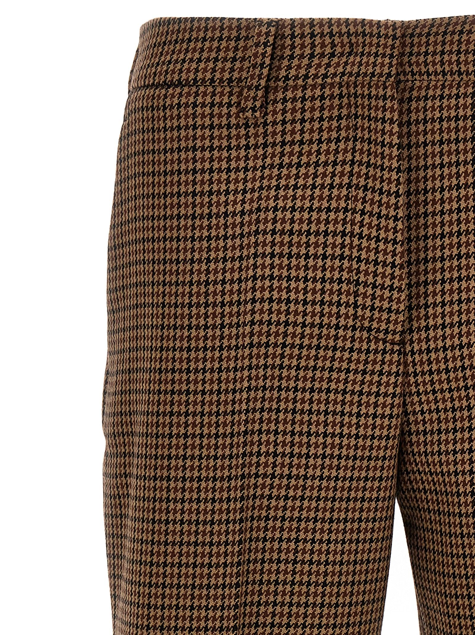 Virgin Wool Casual Women's Pants - Prada - Modalova