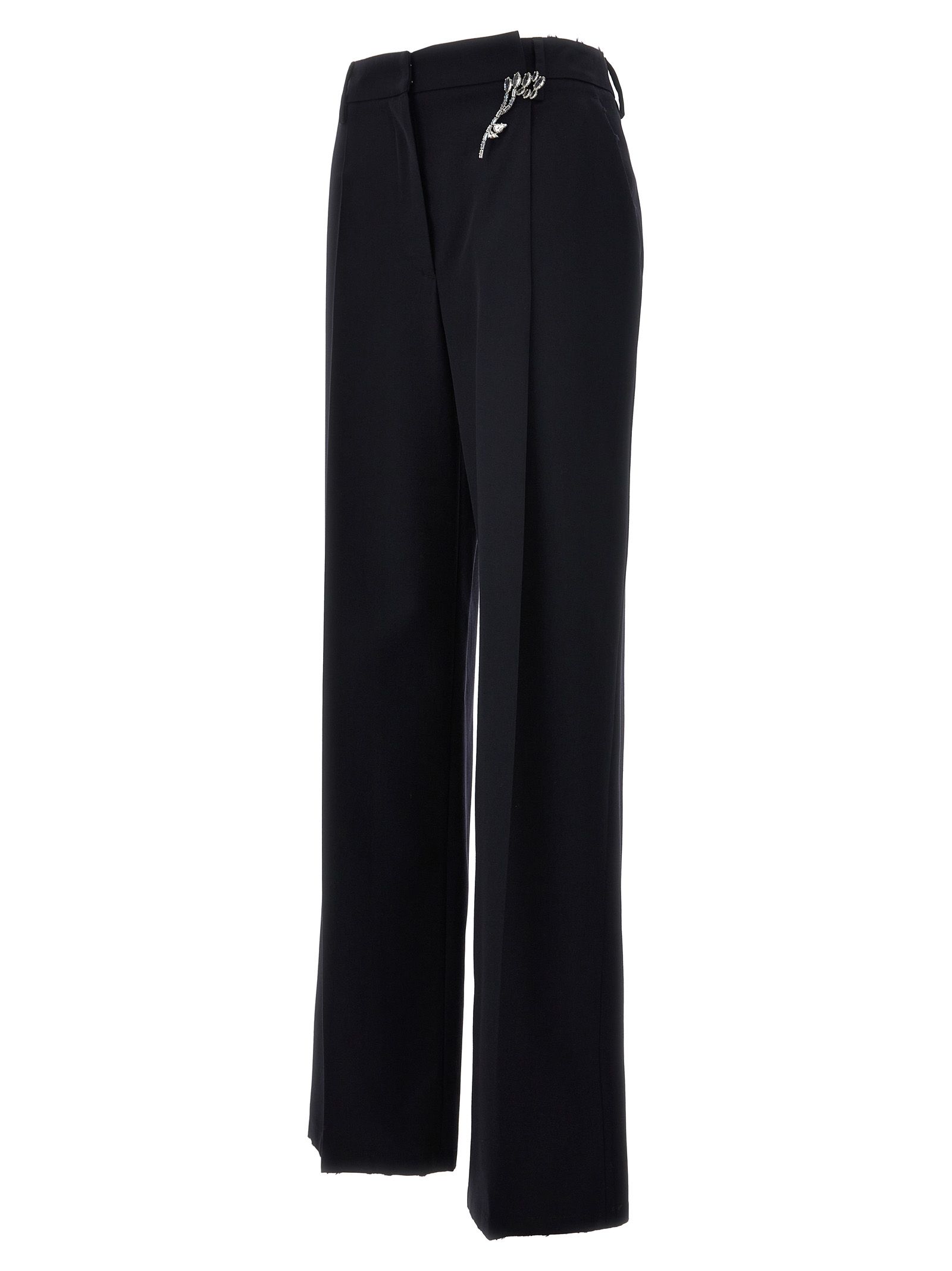 Wool Casual Women's Pants - Prada - Modalova