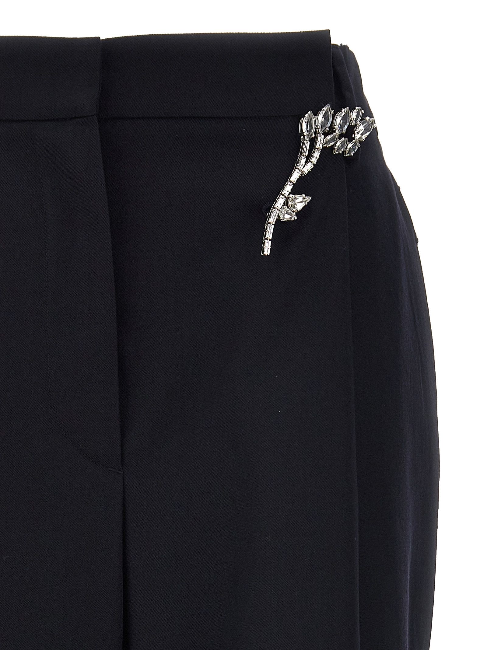 Wool Casual Women's Pants - Prada - Modalova