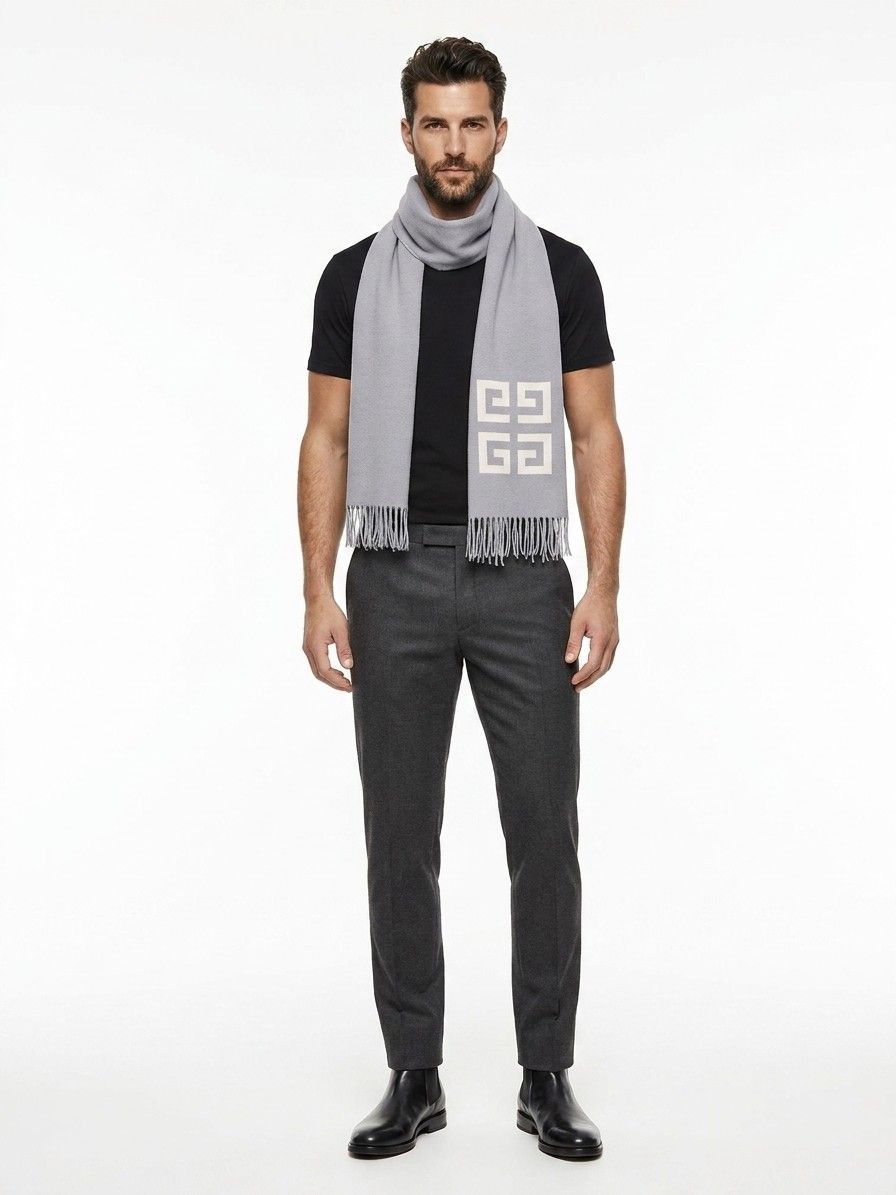 Virgin Wool Men's Scarf - Givenchy - Modalova