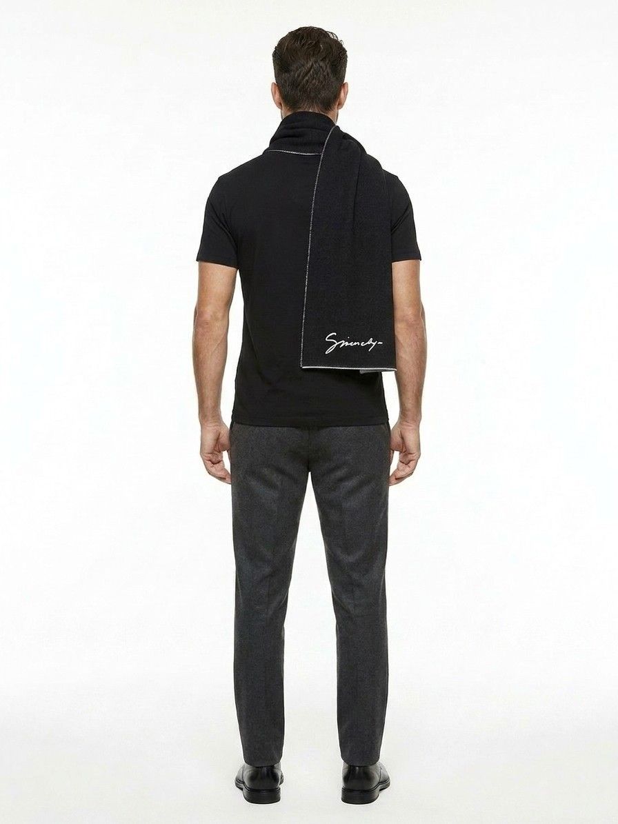 Givenchy Bicolor Wool Men's Scarf - Givenchy - Modalova