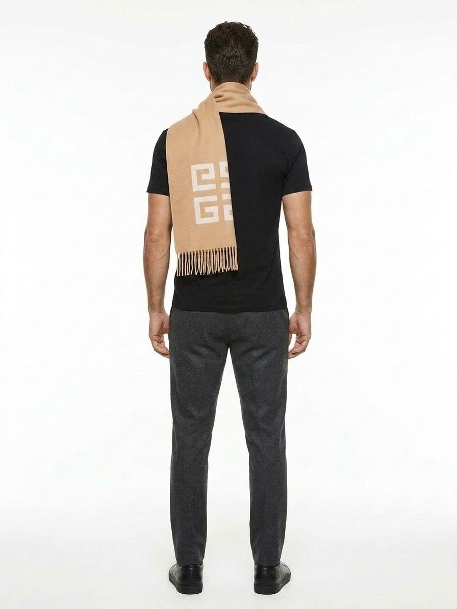 Virgin Wool Men's Scarf - Givenchy - Modalova