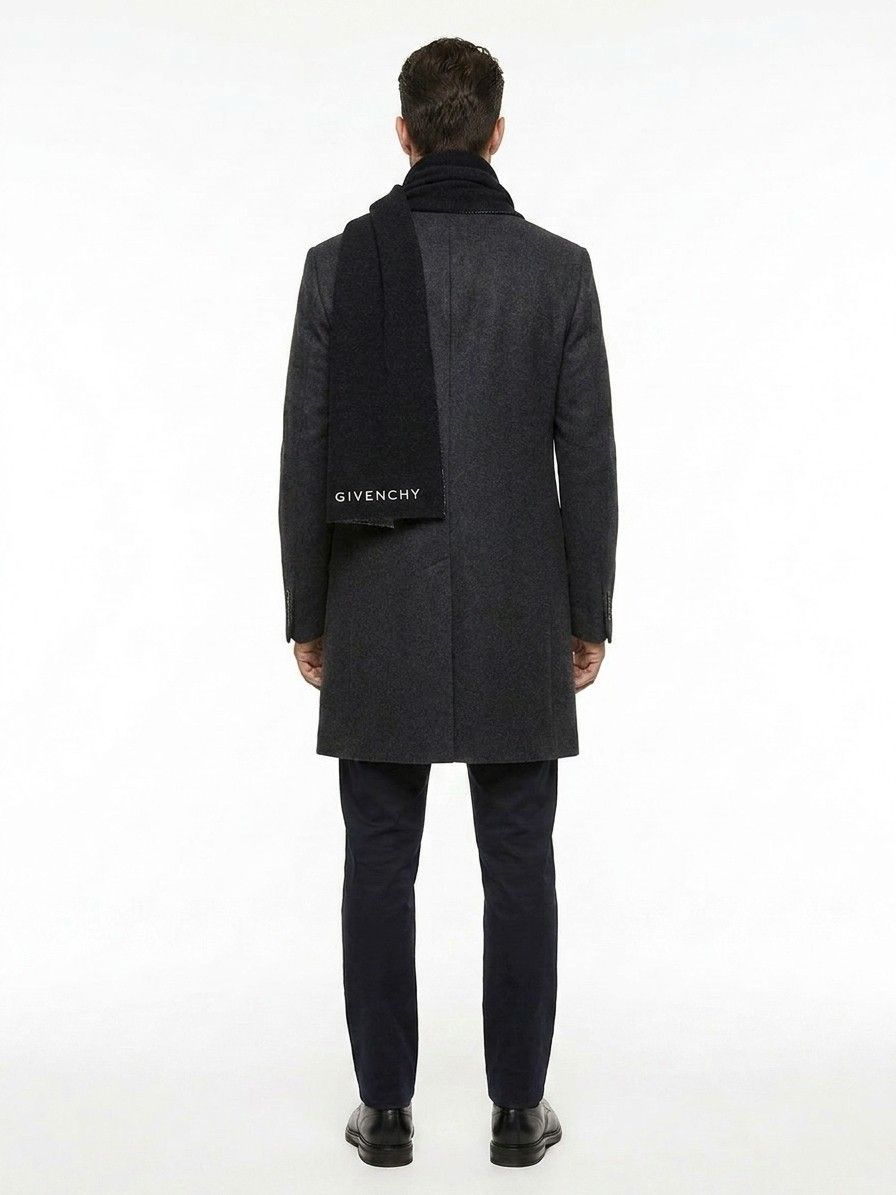 Givenchy Bicolor Wool Men's Scarf - Givenchy - Modalova