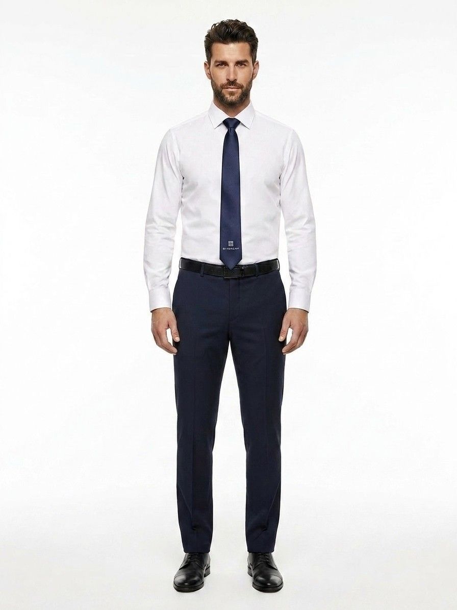 Givenchy Blue Silk Men's Tie - Givenchy - Modalova