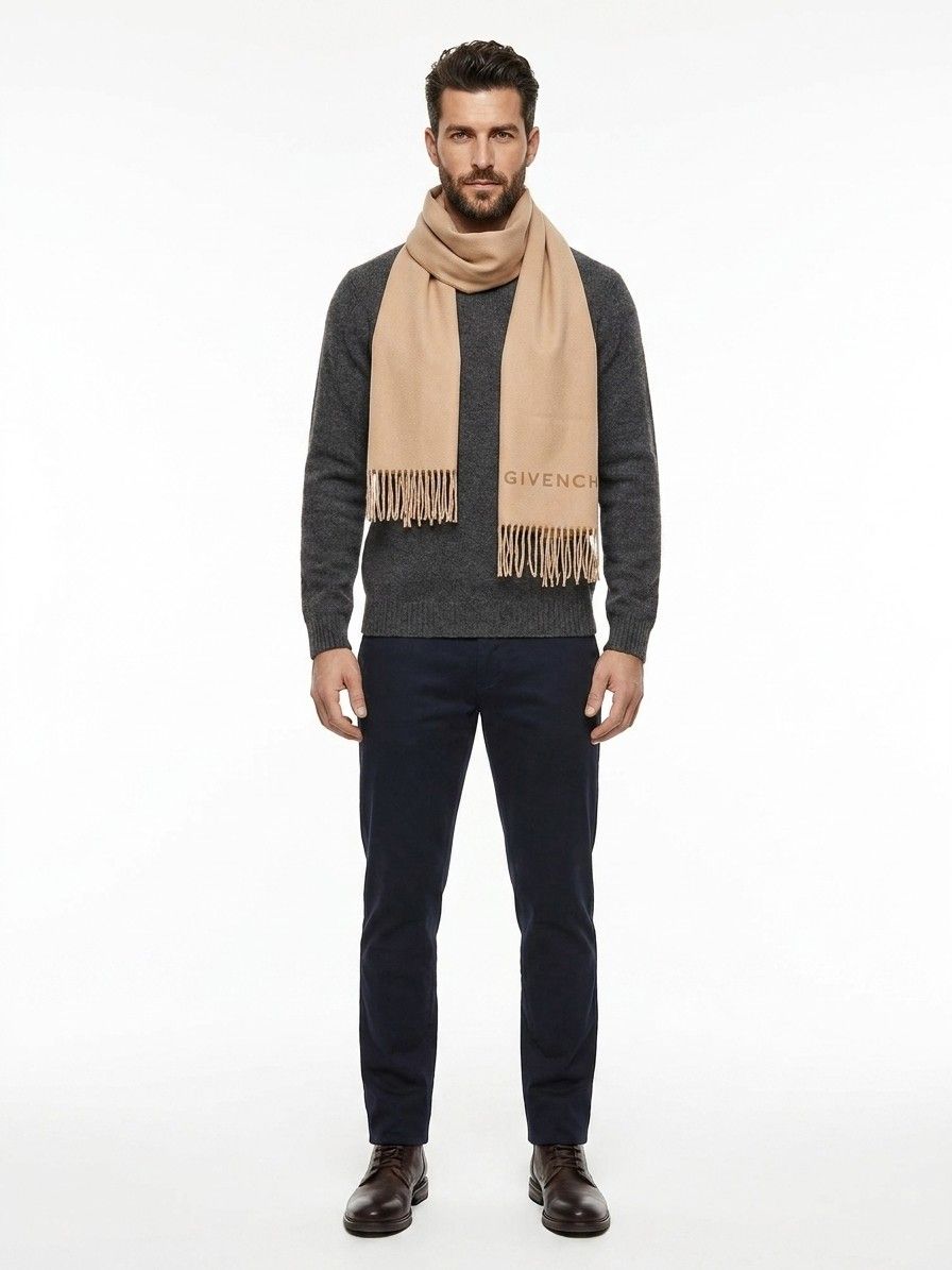 Virgin Wool Men's Scarf - Givenchy - Modalova